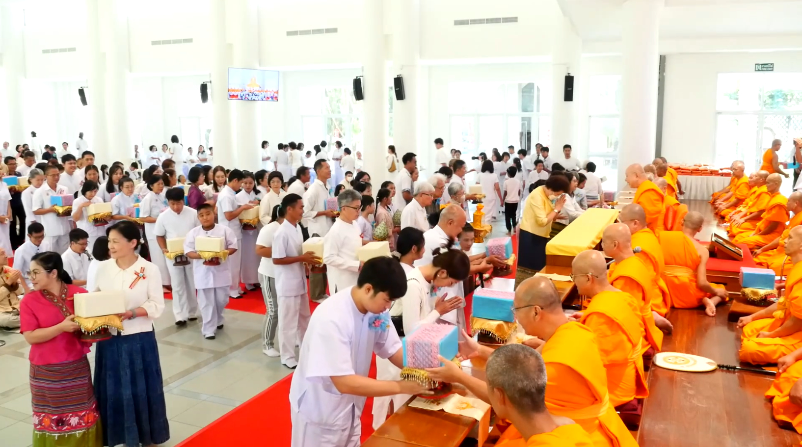 ธุดงคสถานล้านนา จัดพิธีทอดกฐินล้านนา ประจำปี 2568