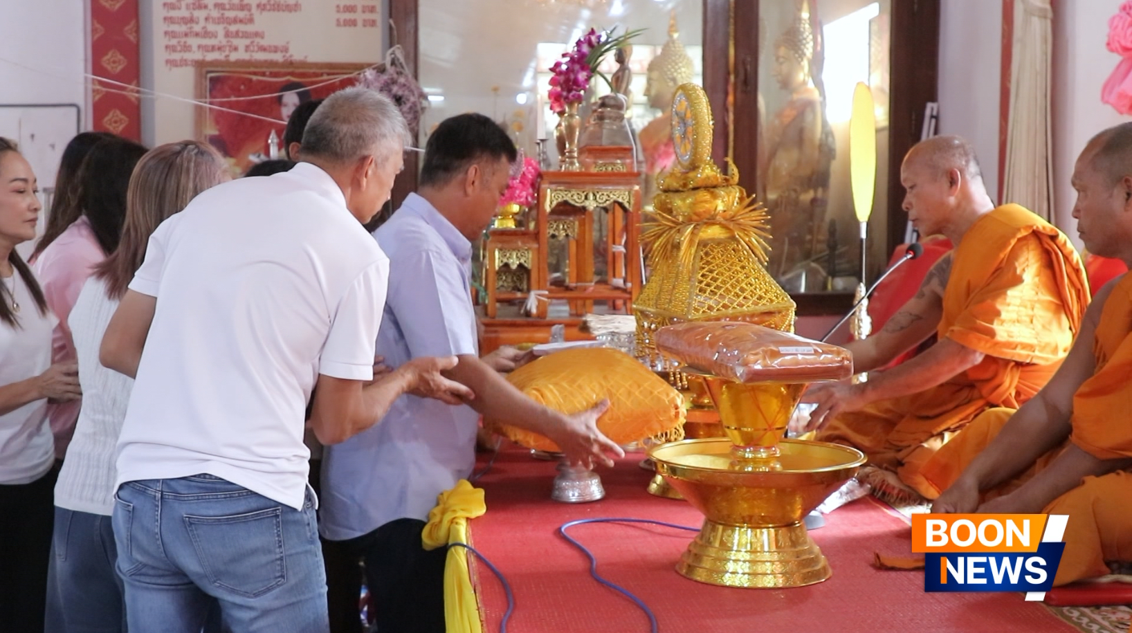 พิธีทอดกฐินสามัคคีทั่วไทย 30,000 วัด ณ วัดดงรัง จ.สุพรรณบุรี