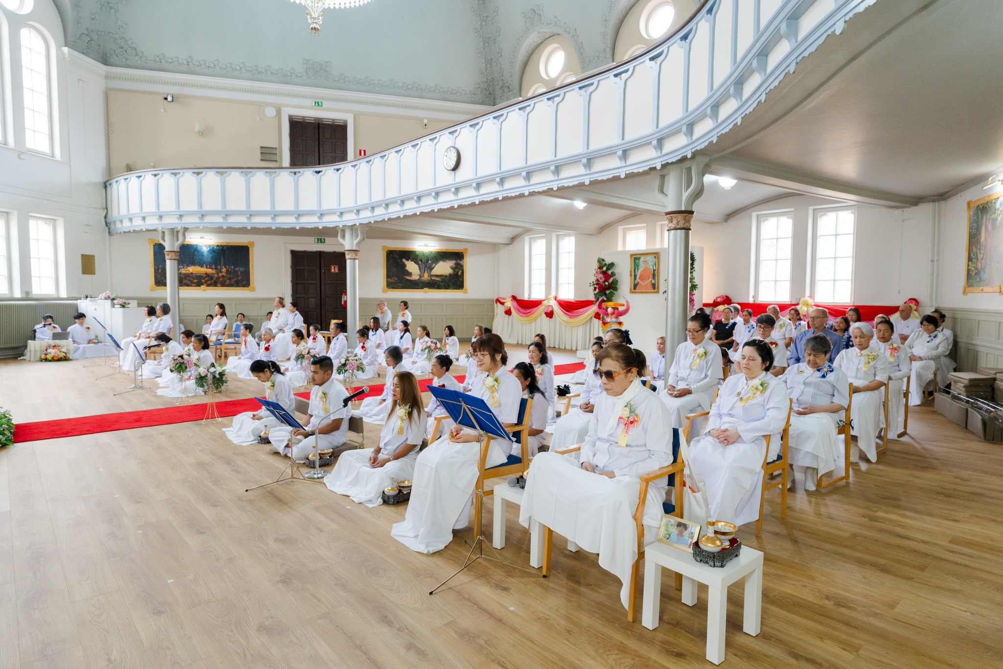 วัดพระธรรมกายนอร์ธสวีเดน จัดพิธีทอดกฐินสามัคคี ประจำปี 2568