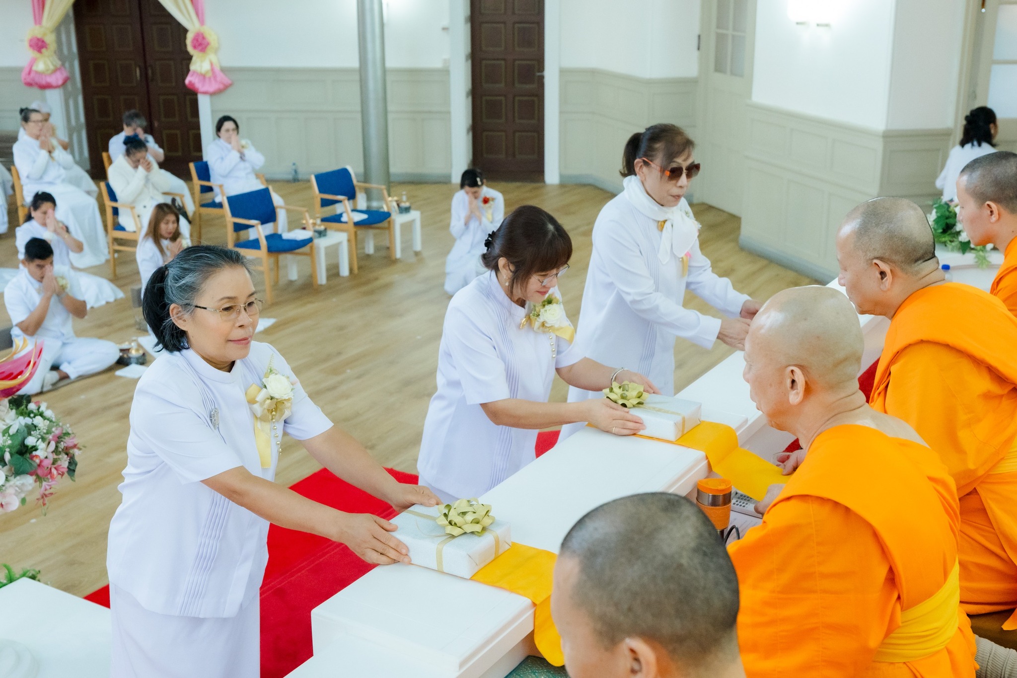 วัดพระธรรมกายนอร์ธสวีเดน จัดพิธีทอดกฐินสามัคคี ประจำปี 2568