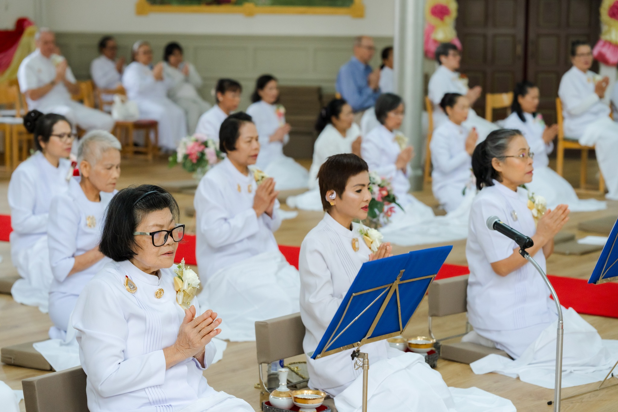 วัดพระธรรมกายนอร์ธสวีเดน จัดพิธีทอดกฐินสามัคคี ประจำปี 2568