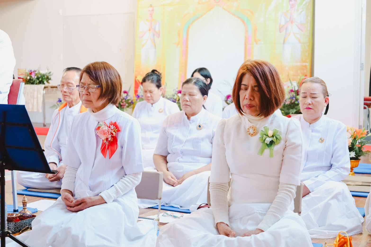 พิธีทอดผ้าป่าบริวารกฐินซื้อที่ดิน ถวายวัดพระธรรมกายเวลลิงตัน