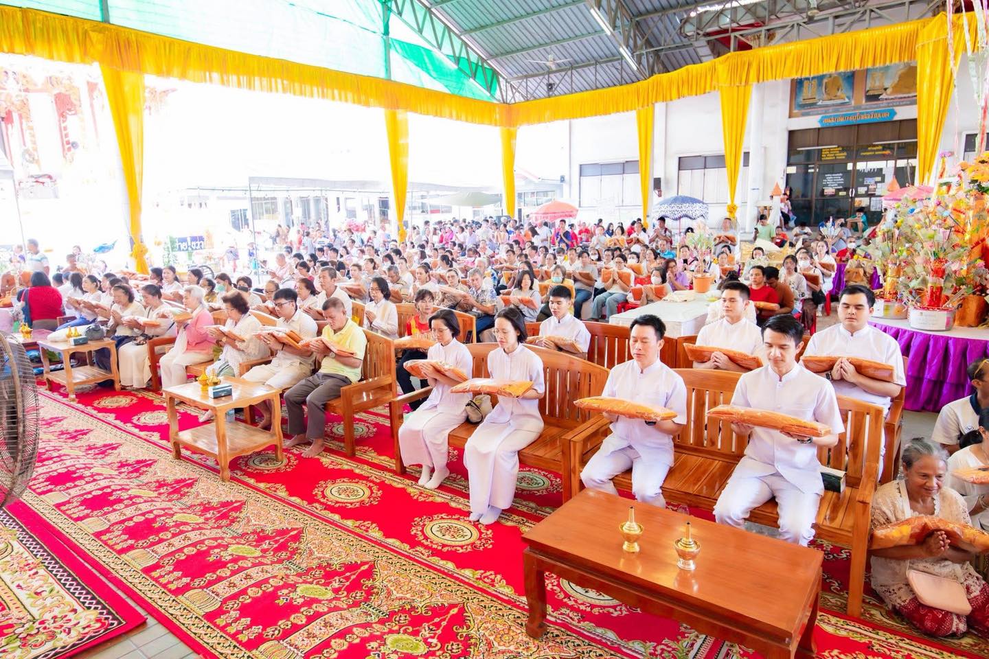 พิธีทอดกฐินสามัคคีทั่วไทย 30,000 วัด ณ วัดอัยยิการาม จ.ปทุมธานี