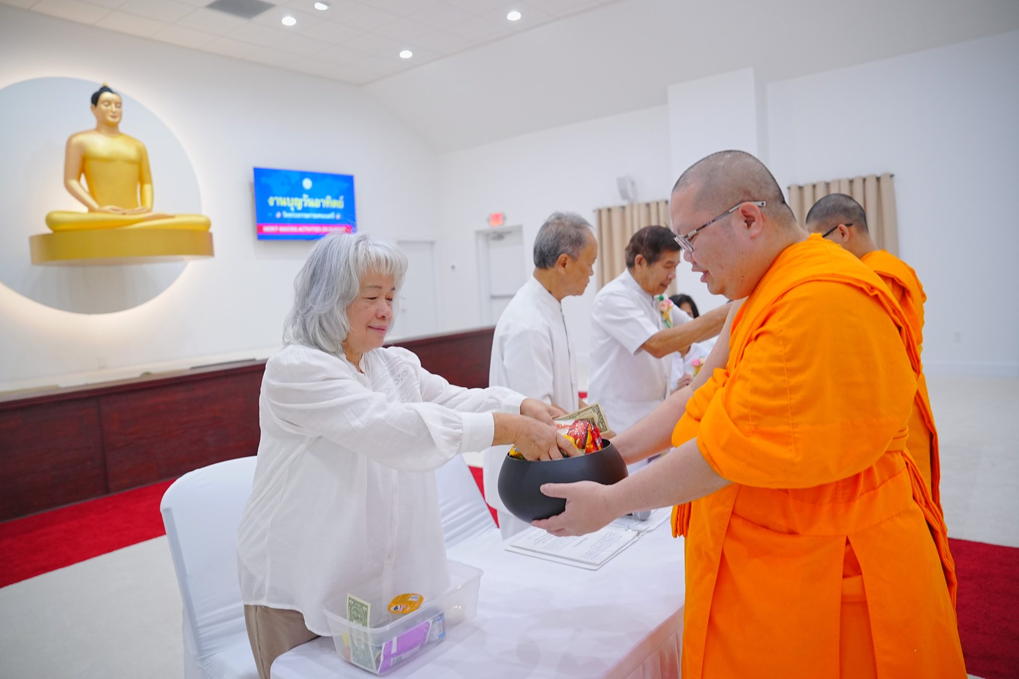 วัดพระธรรมกายเทนเนสซี จัดกิจกรรมงานบุญวันอาทิตย์