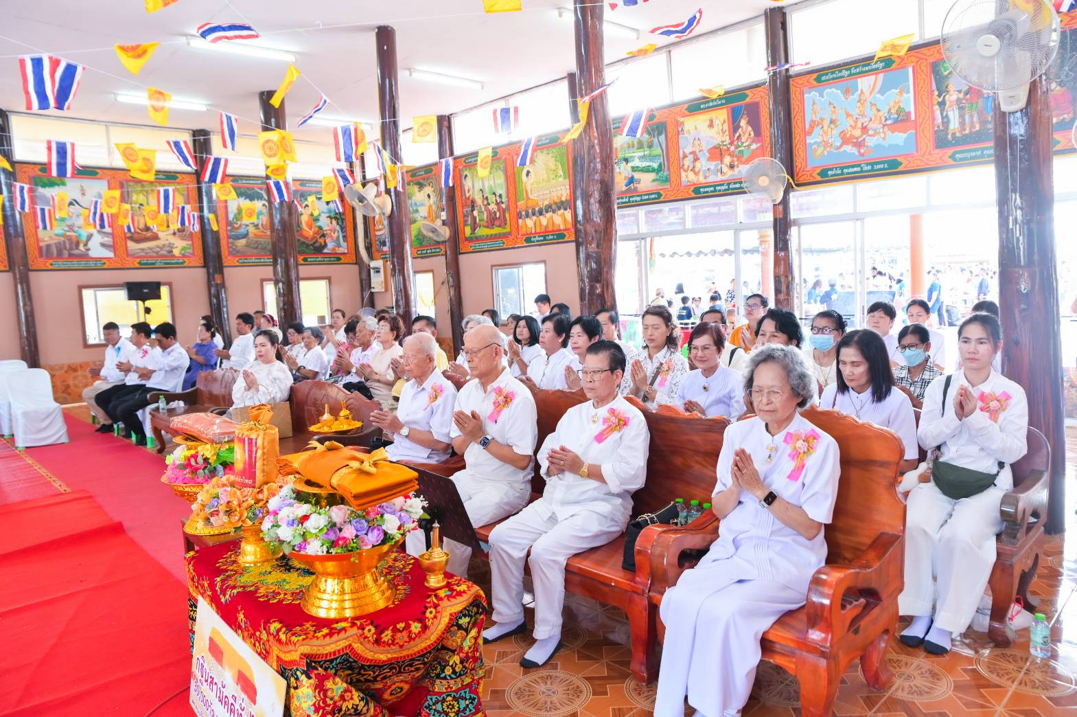 พิธีทอดกฐินสามัคคีทั่วไทย 30,000 วัด ณ วัดน้ำฉ่า จ.ฉะเชิงเทรา