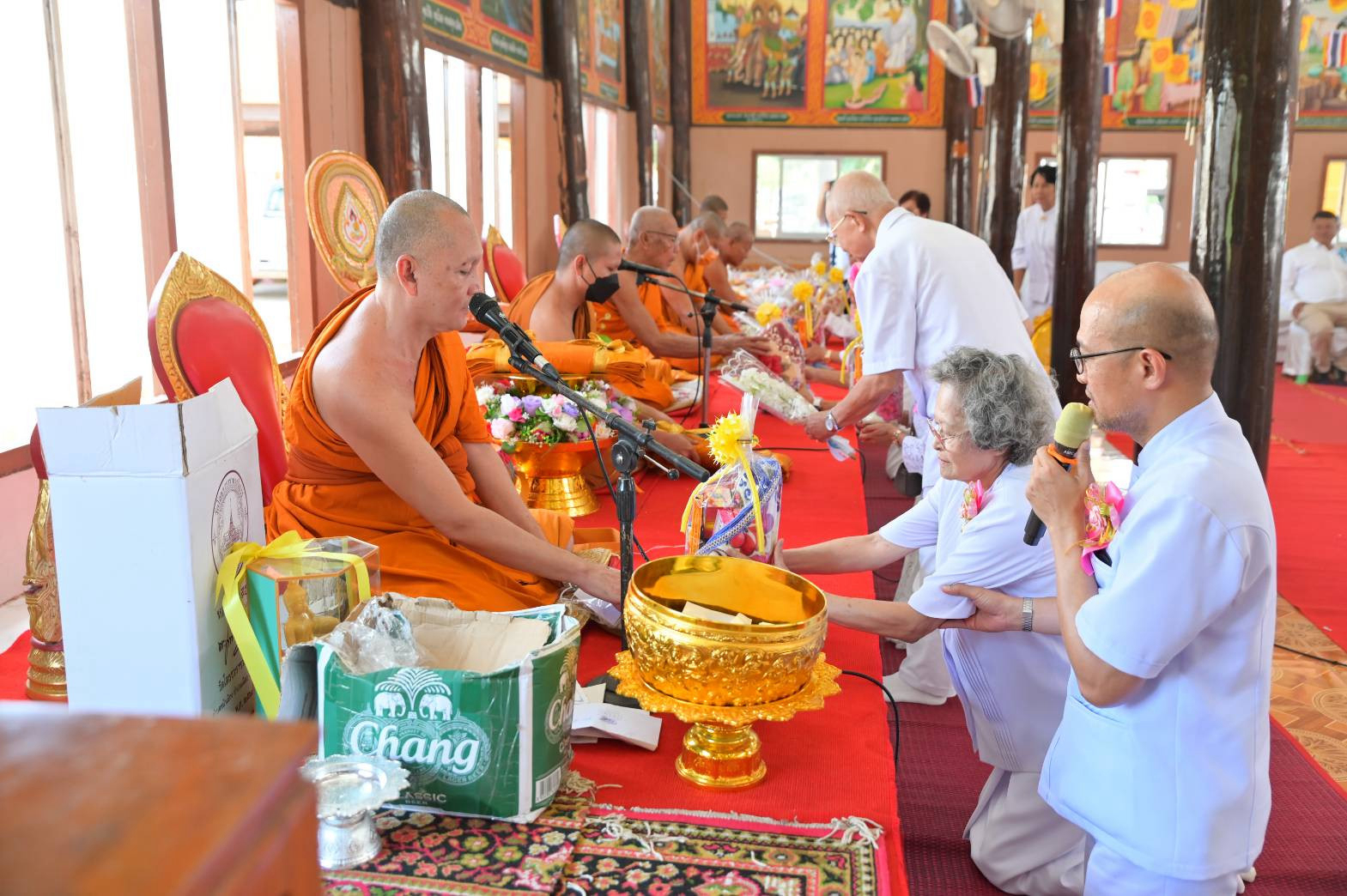 พิธีทอดกฐินสามัคคีทั่วไทย 30,000 วัด ณ วัดน้ำฉ่า จ.ฉะเชิงเทรา