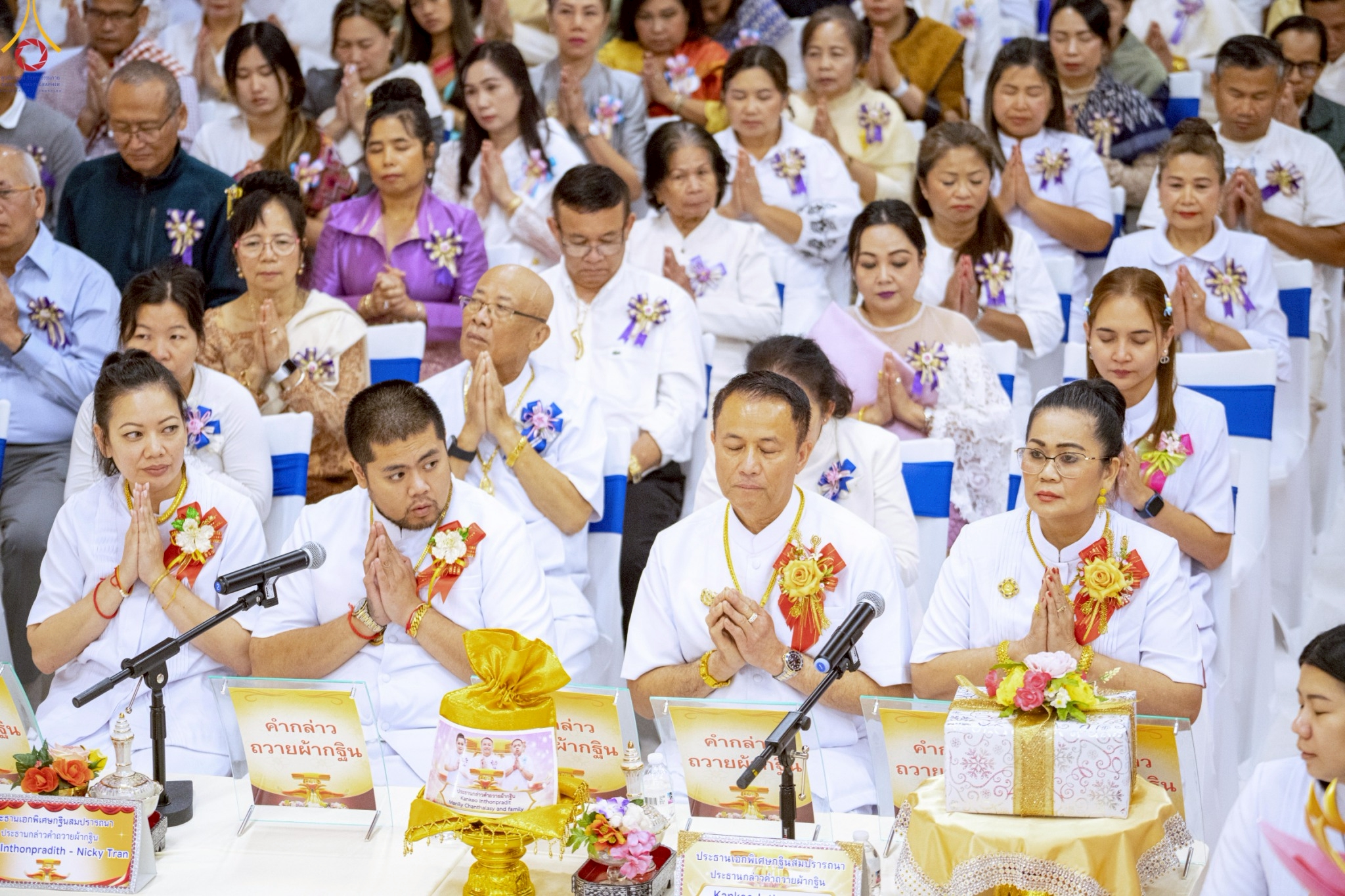 วัดพระธรรมกายมินเนโซตา จัดพิธีทอดกฐินบรมจักรพรรดิสมปรารถนา
