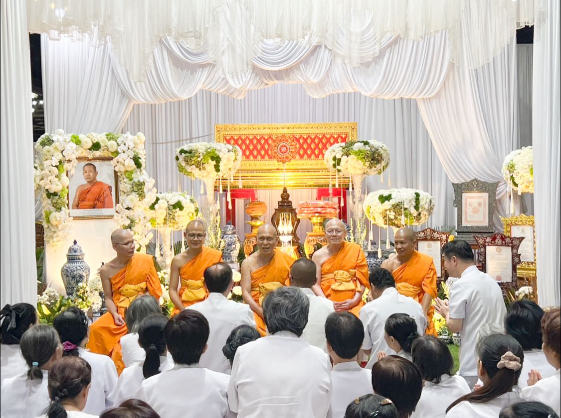 วัดพระธรรมกาย แสดงกตเวทิตาธรรมเป็นเจ้าภาพบำเพ็ญกุศลอดีตเจ้าอาวาสวัดบางปลา