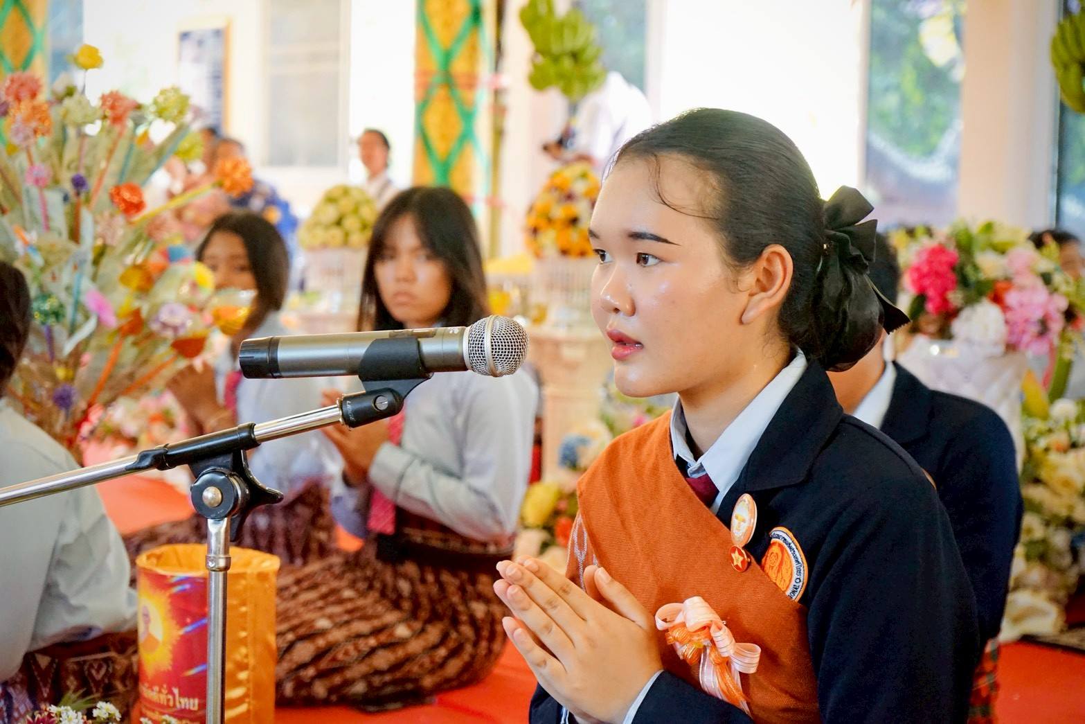 วิทยาลัยเทคโนโลยีท่าบ่อบัณฑิต จัดทอดกฐินสัมฤทธิ์เด็กดี V-Star ปีที่ 4