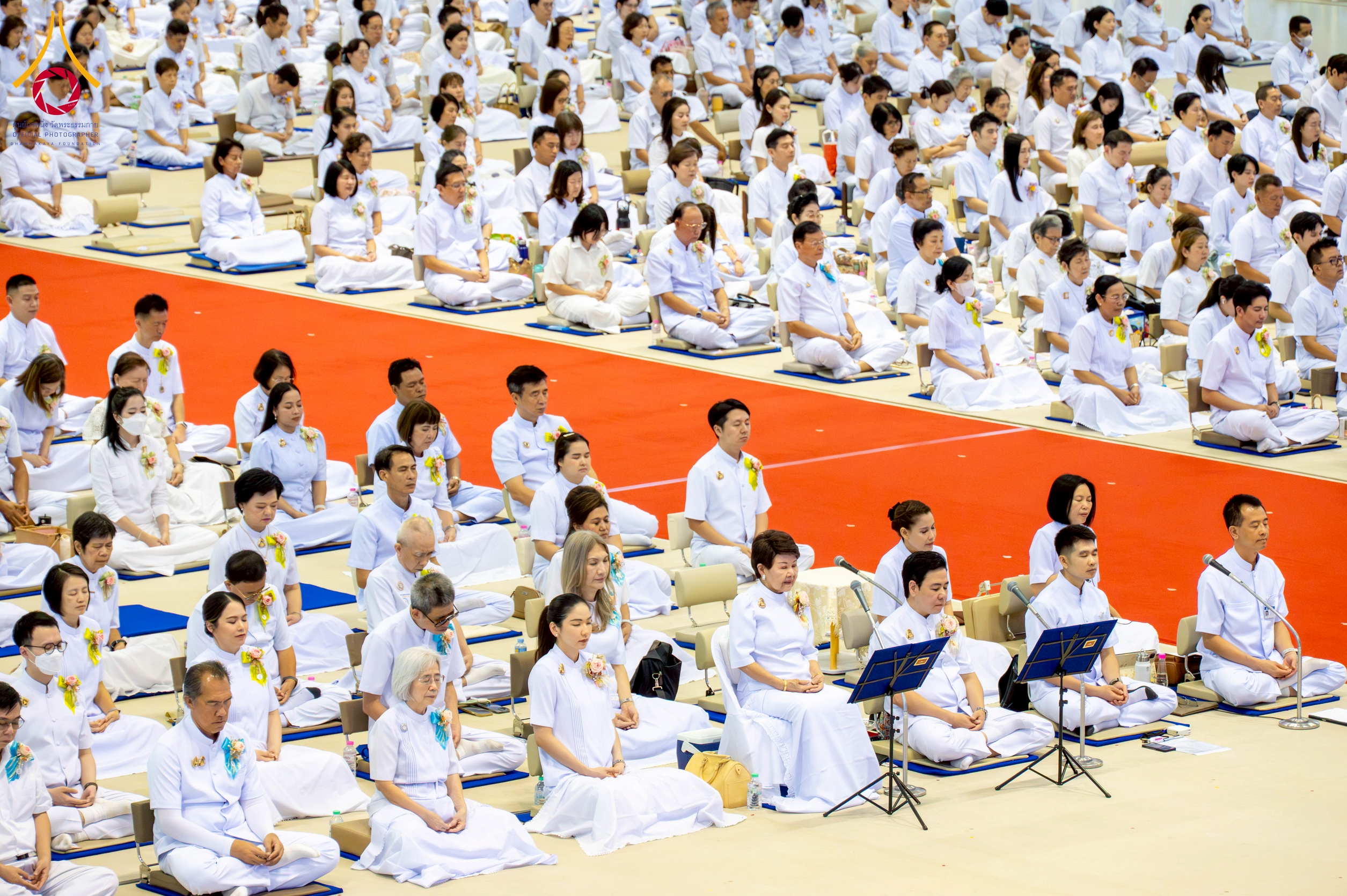วัดพระธรรมกาย จัดพิธีบูชาข้าวพระ และพิธีทอดกฐินธรรมชัย