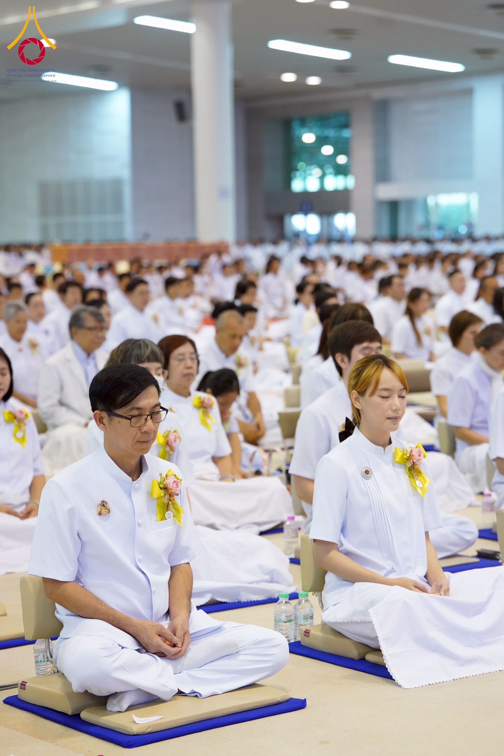 วัดพระธรรมกาย จัดพิธีบูชาข้าวพระ และพิธีทอดกฐินธรรมชัย