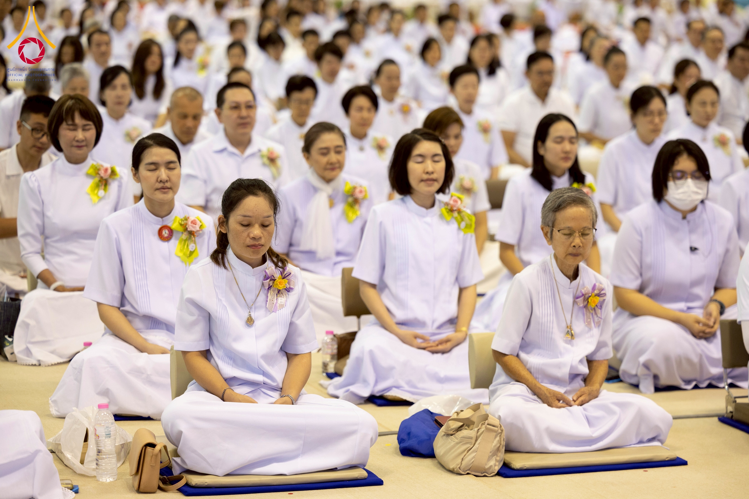 วัดพระธรรมกาย จัดพิธีบูชาข้าวพระ และพิธีทอดกฐินธรรมชัย