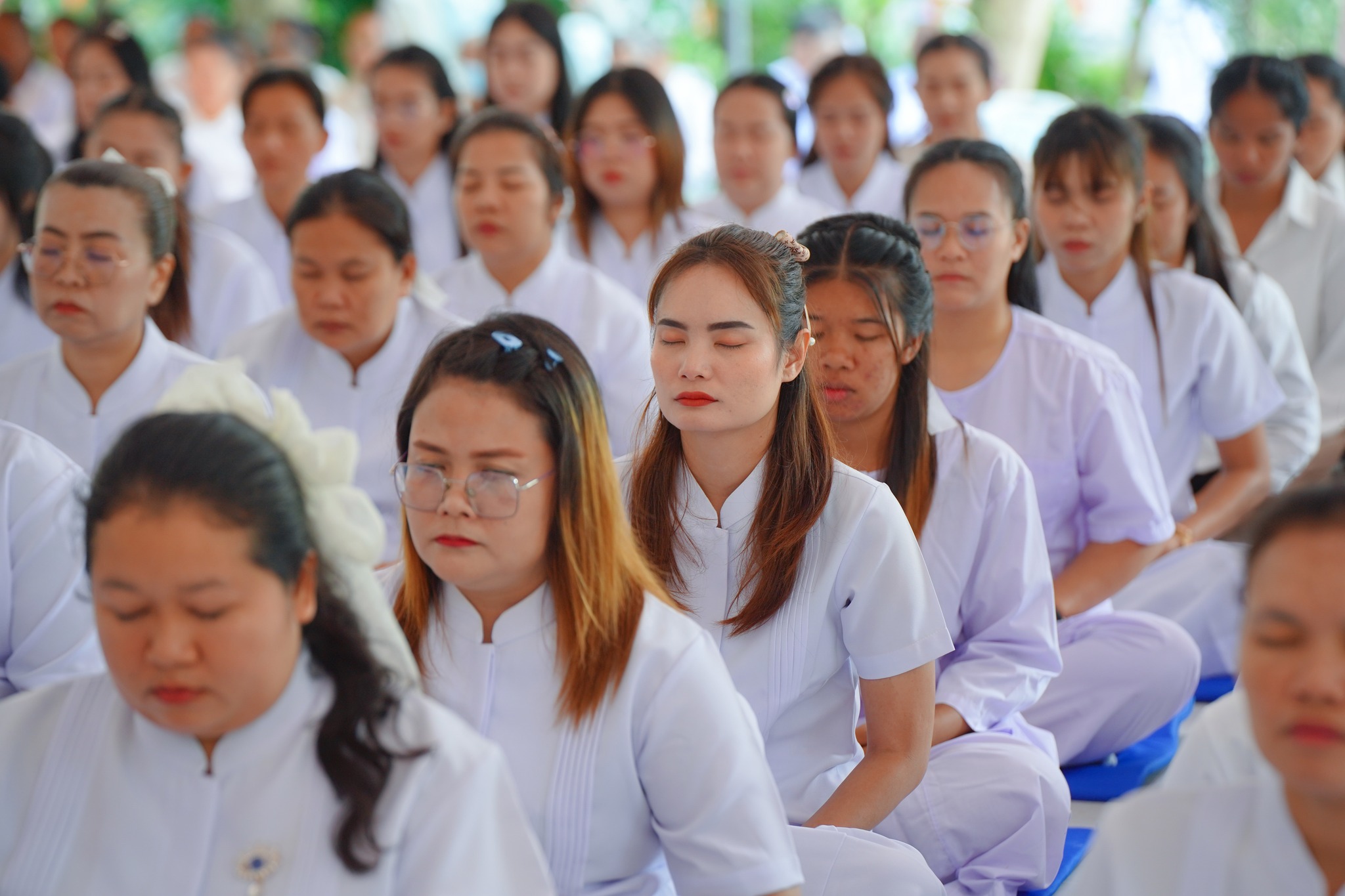 ศูนย์ปฏิบัติธรรมจังหวัดบุรีรัมย์ จัดพิธีทอดกฐินสร้างศาลาปฏิบัติธรรม