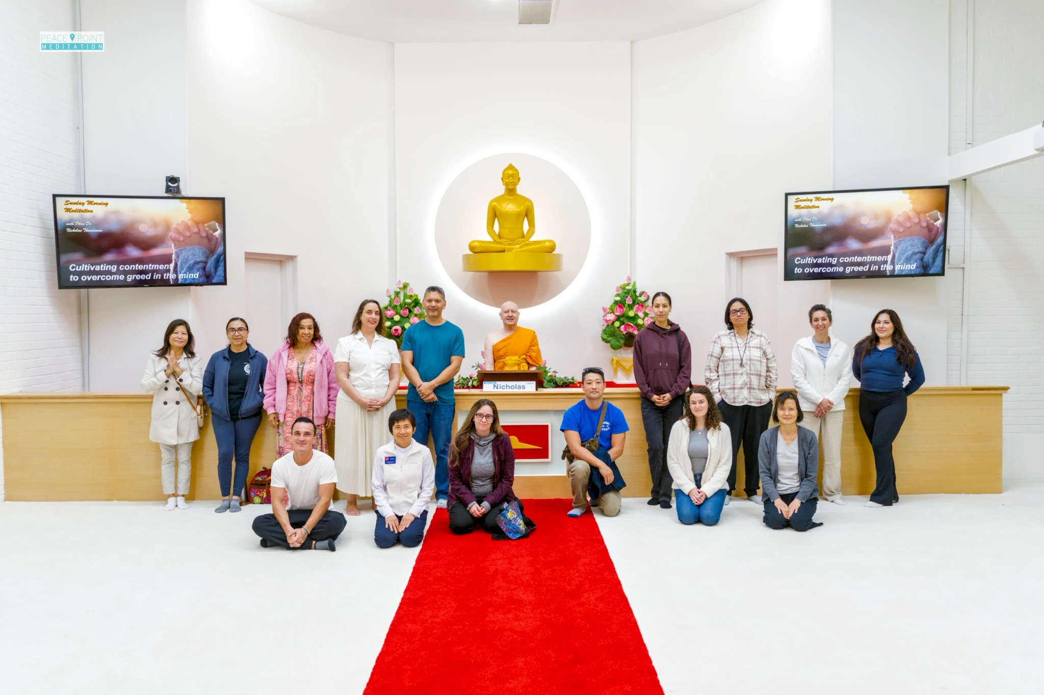 วัดพระธรรมกายแคลิฟอร์เนีย จัดกิจกรรมฝึกสมาธิให้กับชาวท้องถิ่น