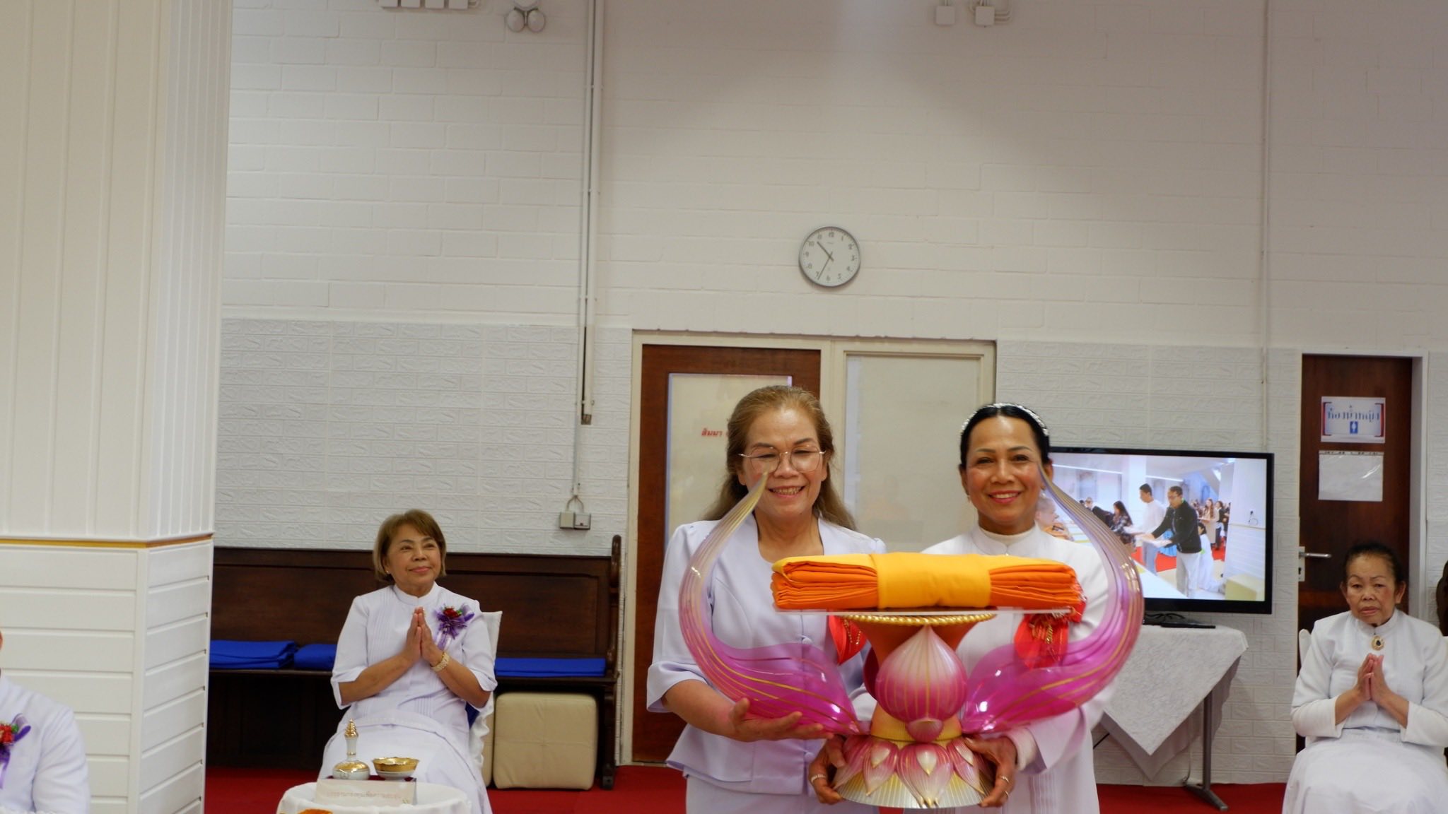 วัดพุทธนอร์ดไรน์ เวสท์ฟาเลน จัดงานบุญบูชาข้าวพระ