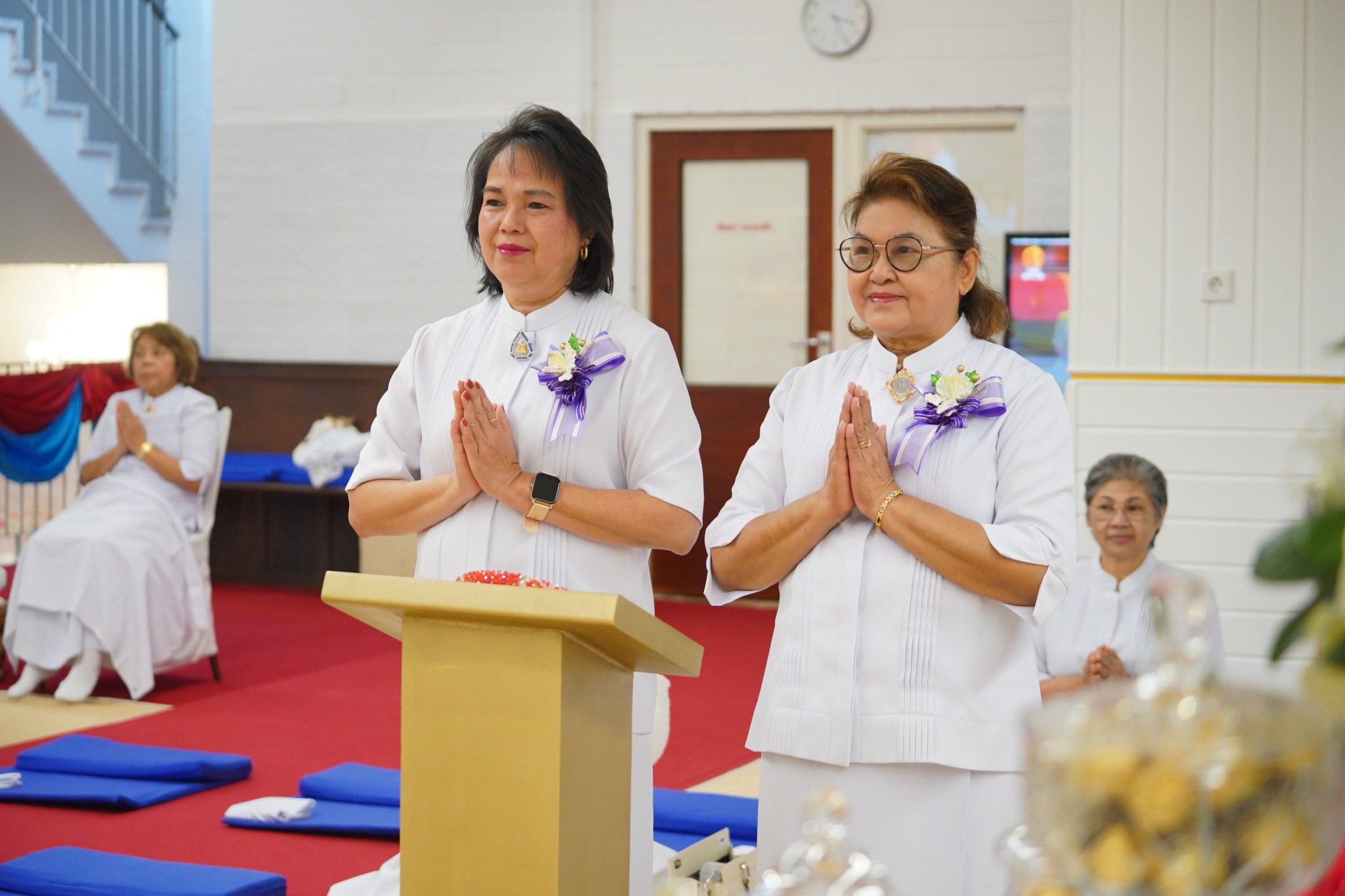 วัดพุทธนอร์ดไรน์ เวสท์ฟาเลน จัดงานบุญบูชาข้าวพระ