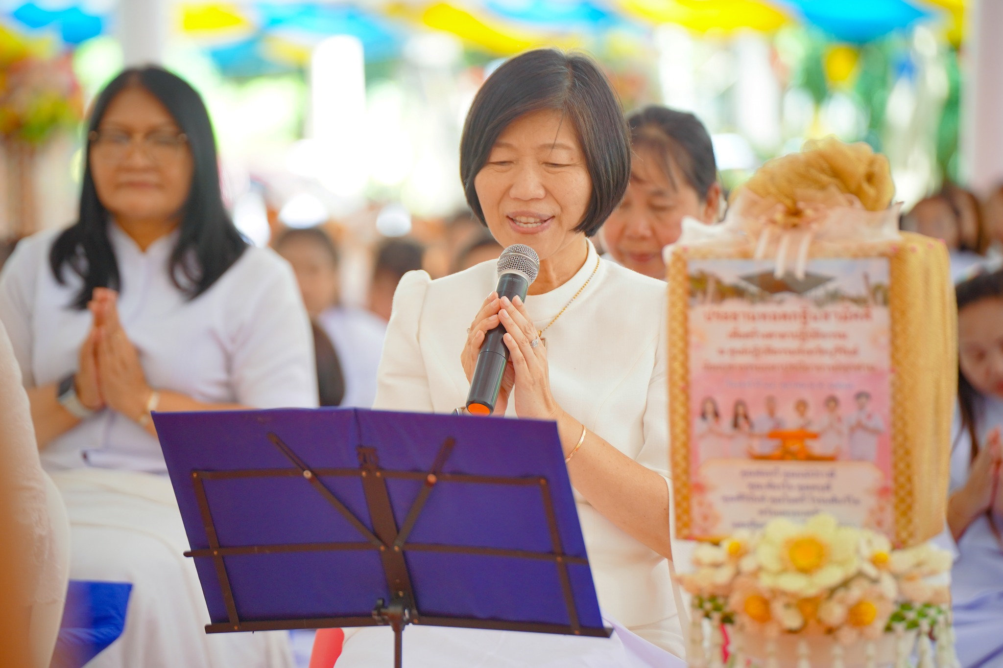 ศูนย์ปฏิบัติธรรมจังหวัดบุรีรัมย์ จัดพิธีทอดกฐินสร้างศาลาปฏิบัติธรรม