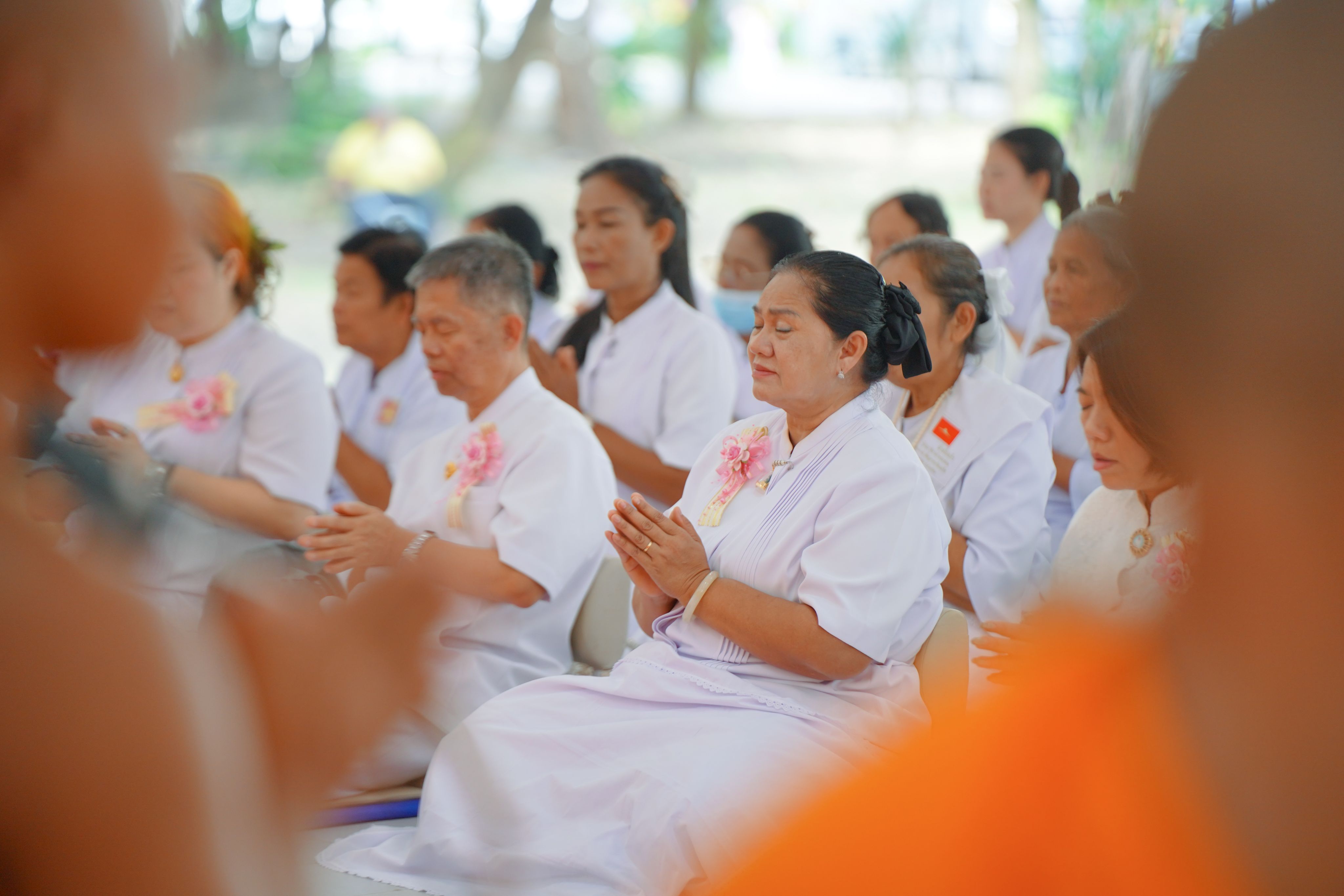 ศูนย์ปฏิบัติธรรมจังหวัดบุรีรัมย์ จัดพิธีทอดกฐินสร้างศาลาปฏิบัติธรรม