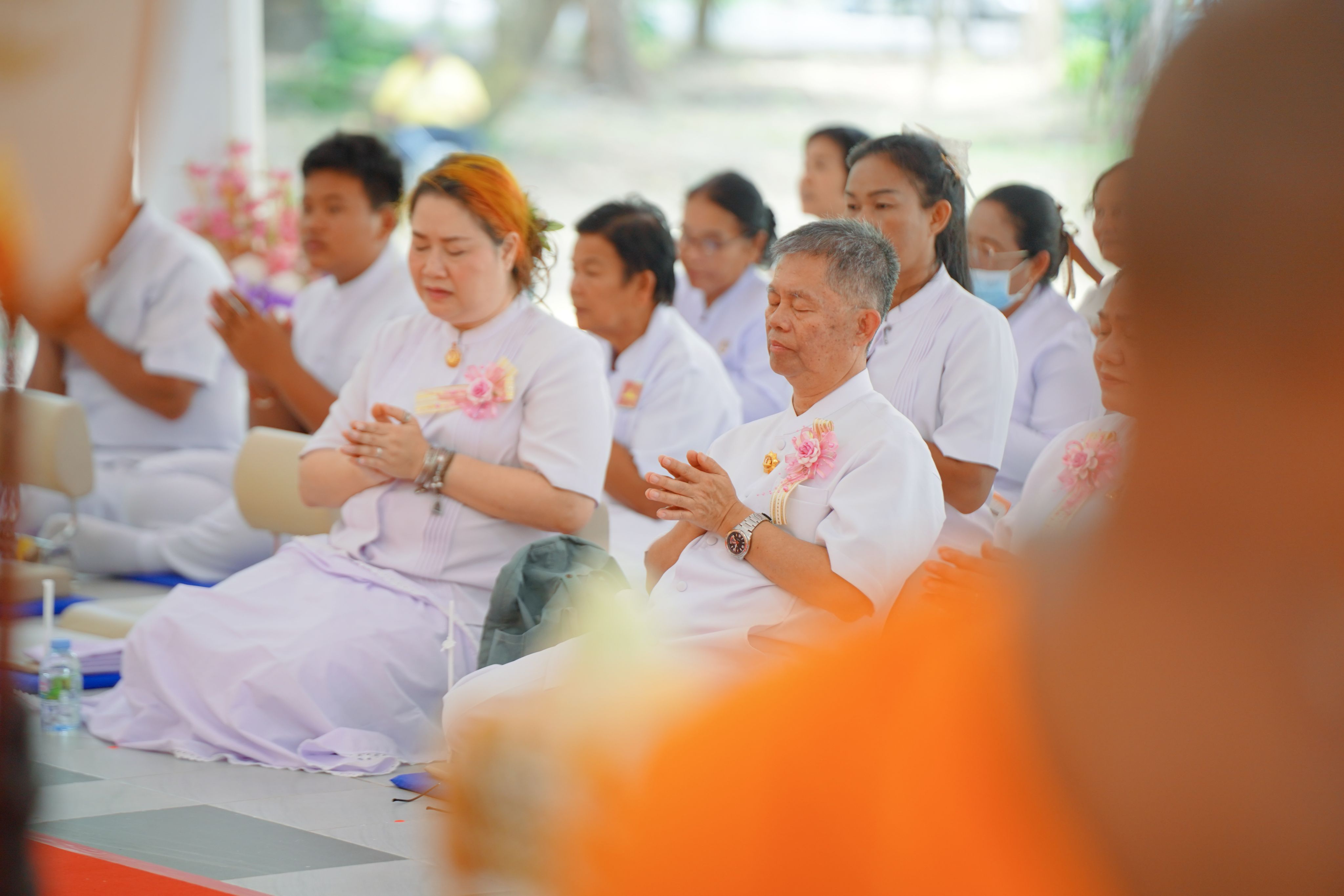 ศูนย์ปฏิบัติธรรมจังหวัดบุรีรัมย์ จัดพิธีทอดกฐินสร้างศาลาปฏิบัติธรรม