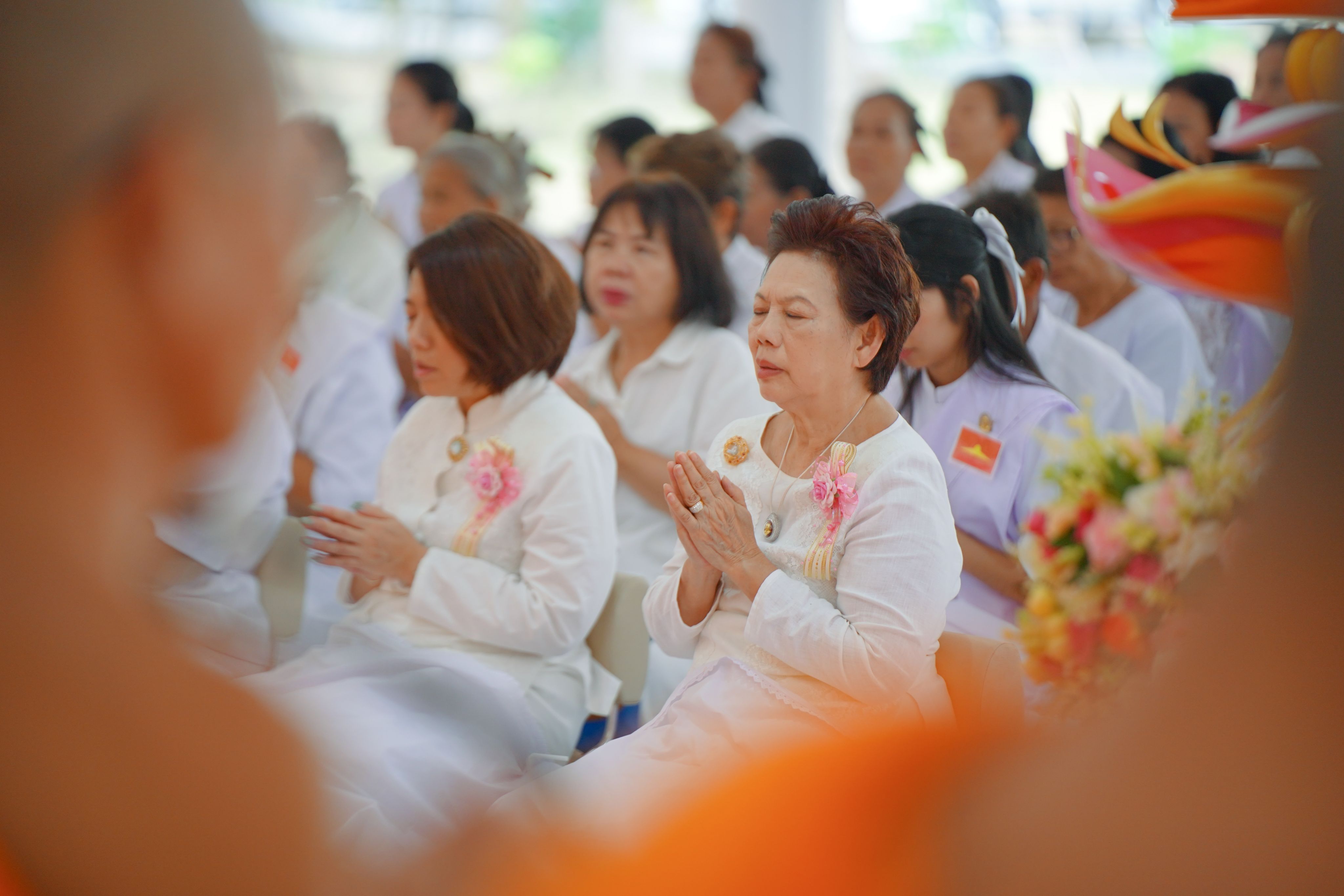 ศูนย์ปฏิบัติธรรมจังหวัดบุรีรัมย์ จัดพิธีทอดกฐินสร้างศาลาปฏิบัติธรรม