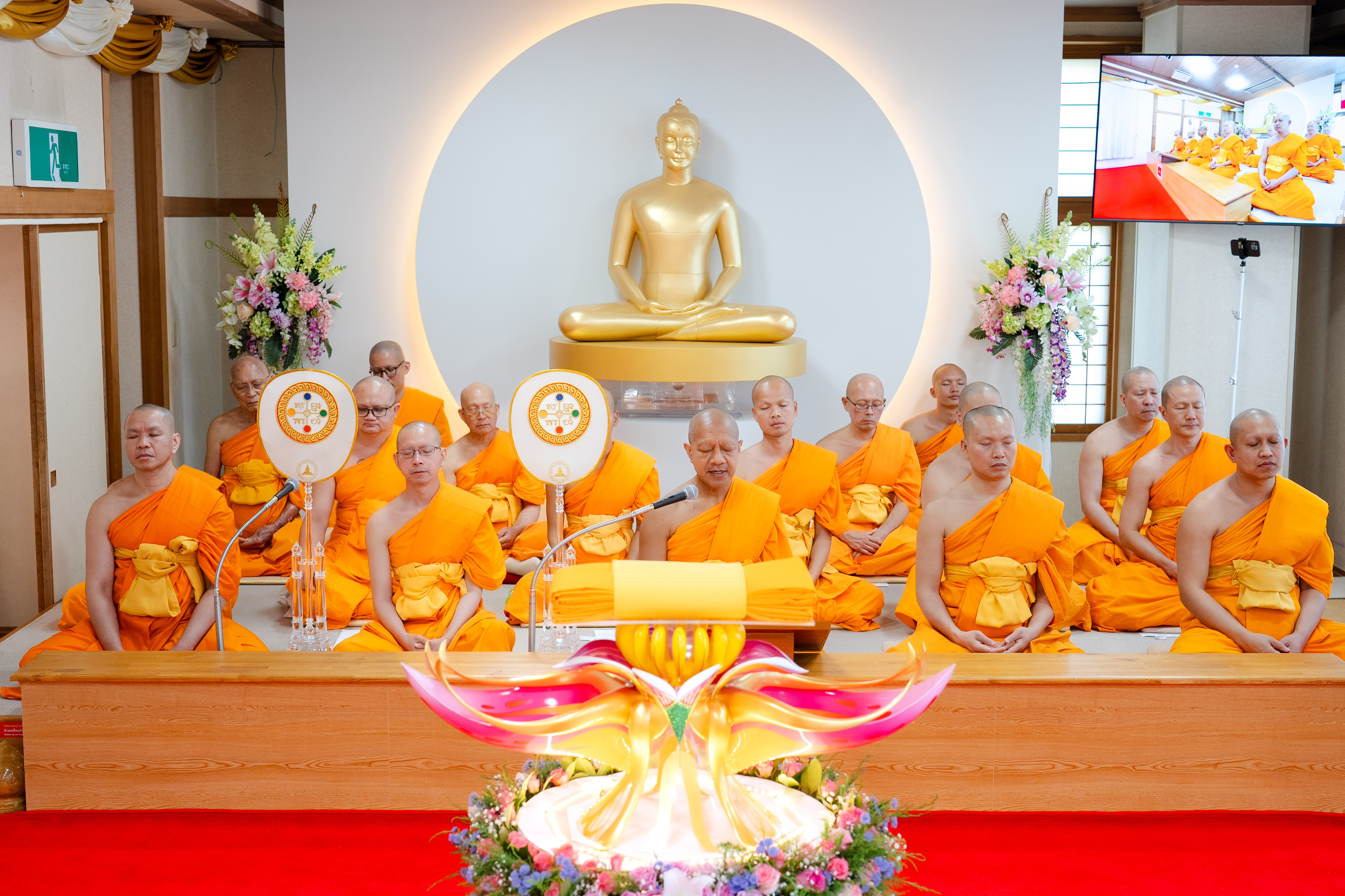 วัดพระธรรมกายนางาโน่ จัดงานบุญทอดกฐินสามัคคี