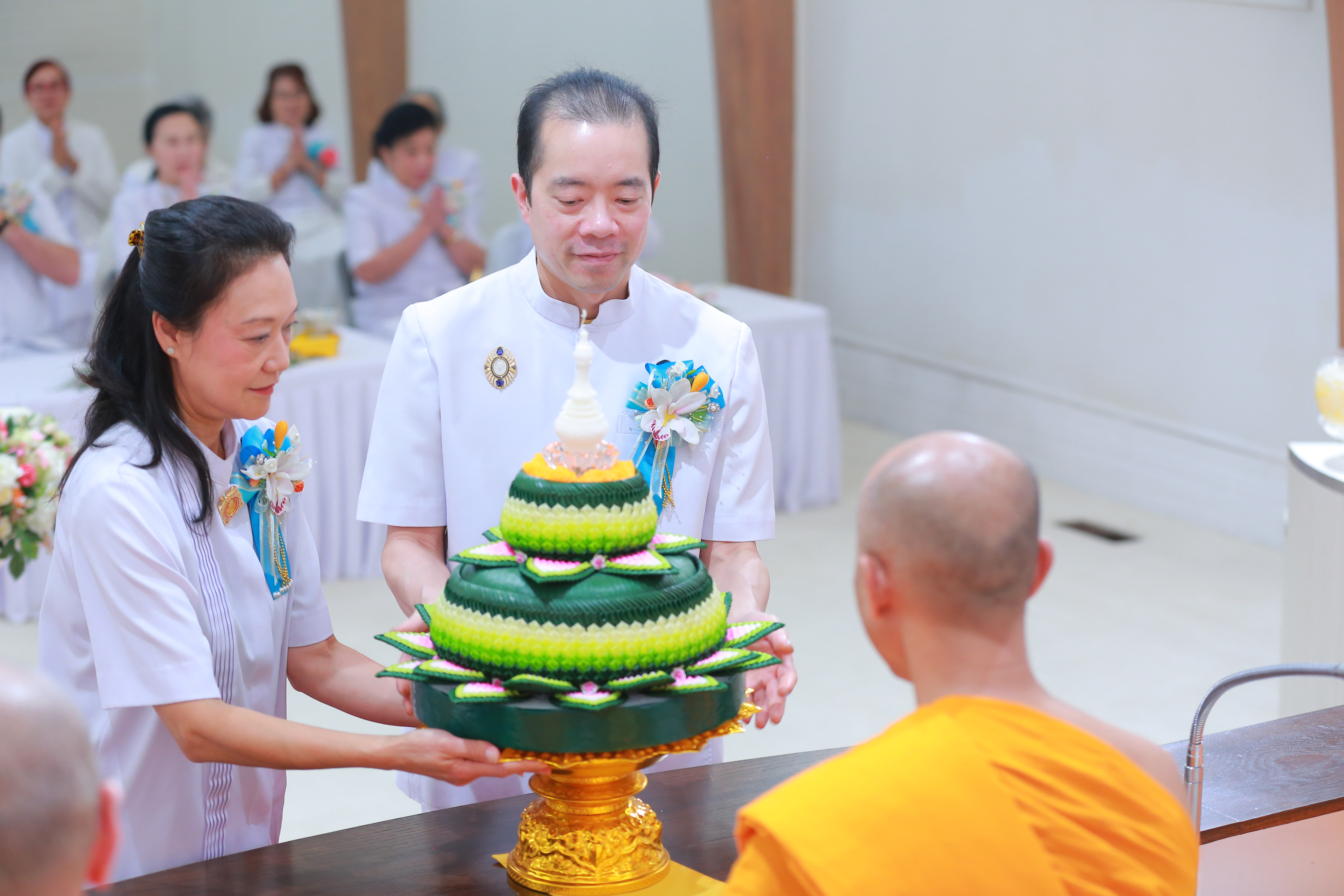 วัดพระธรรมกายซีแอตเติล จัดงานบุญบูชาข้าวพระ