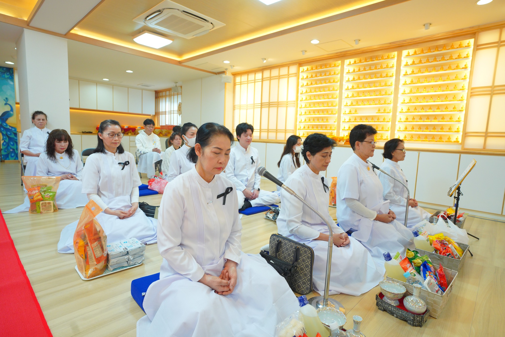 วัดพระธรรมกายโอซาก้า จัดงานบุญบูชาข้าวพระ