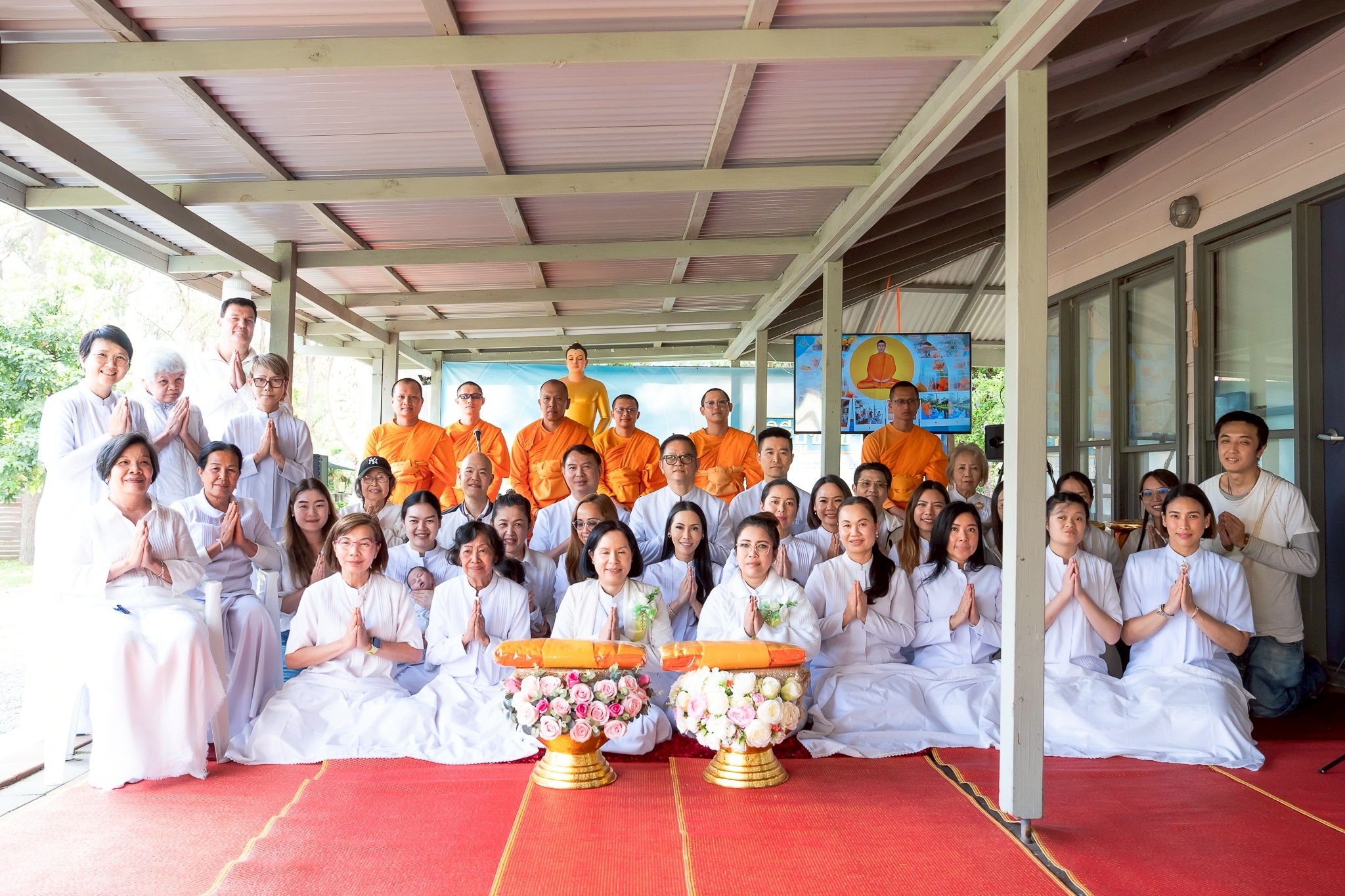 วัดพระธรรมกายนครซิดนีย์ จัดงานบุญบูชาข้าวพระ
