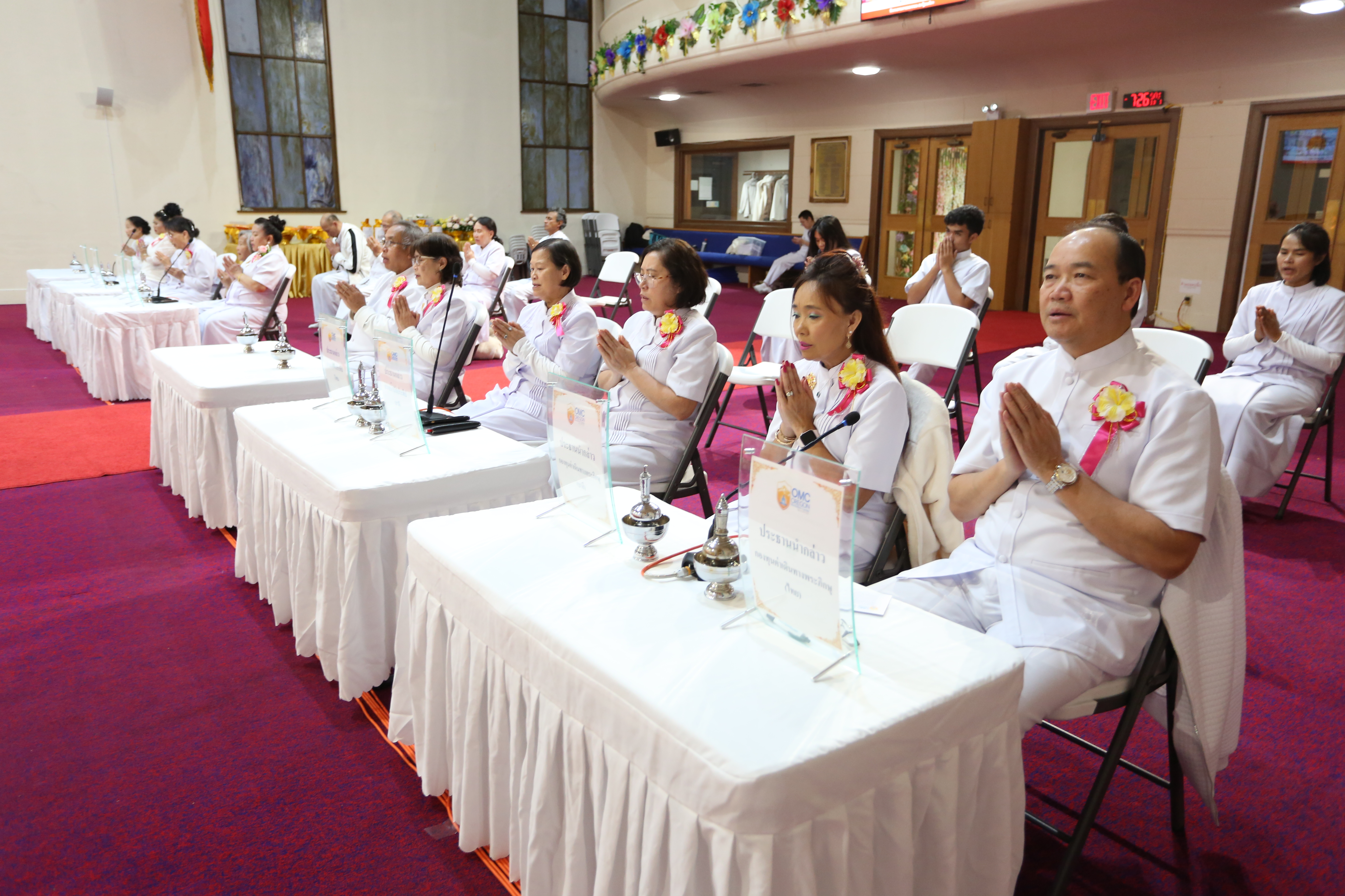 วัดพระธรรมกายออเรกอน จัดงานบุญบูชาข้าวพระ