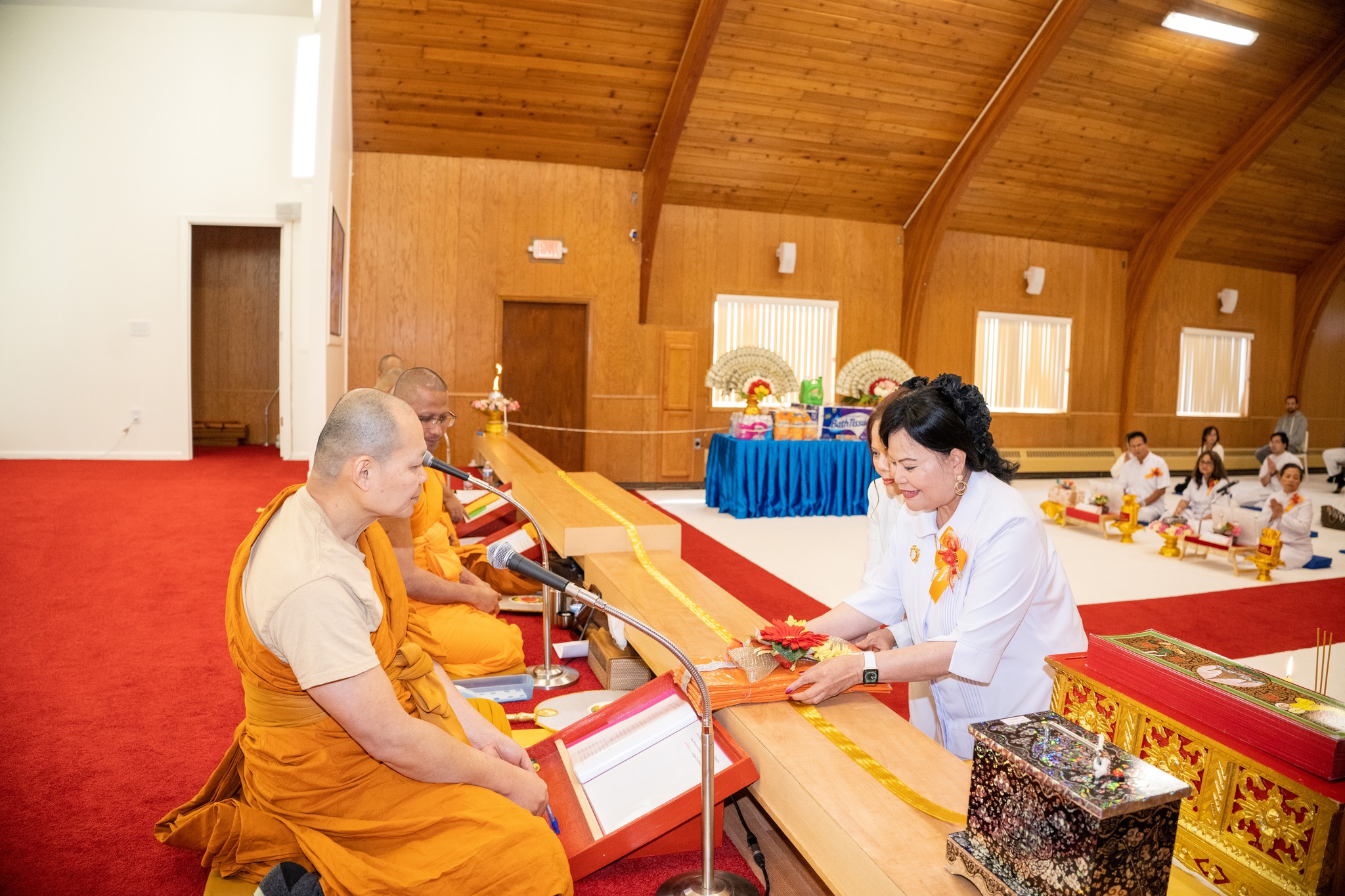 วัดพระธรรมกายมินเนโซตา จัดกิจกรรมงานบุญวันอาทิตย์