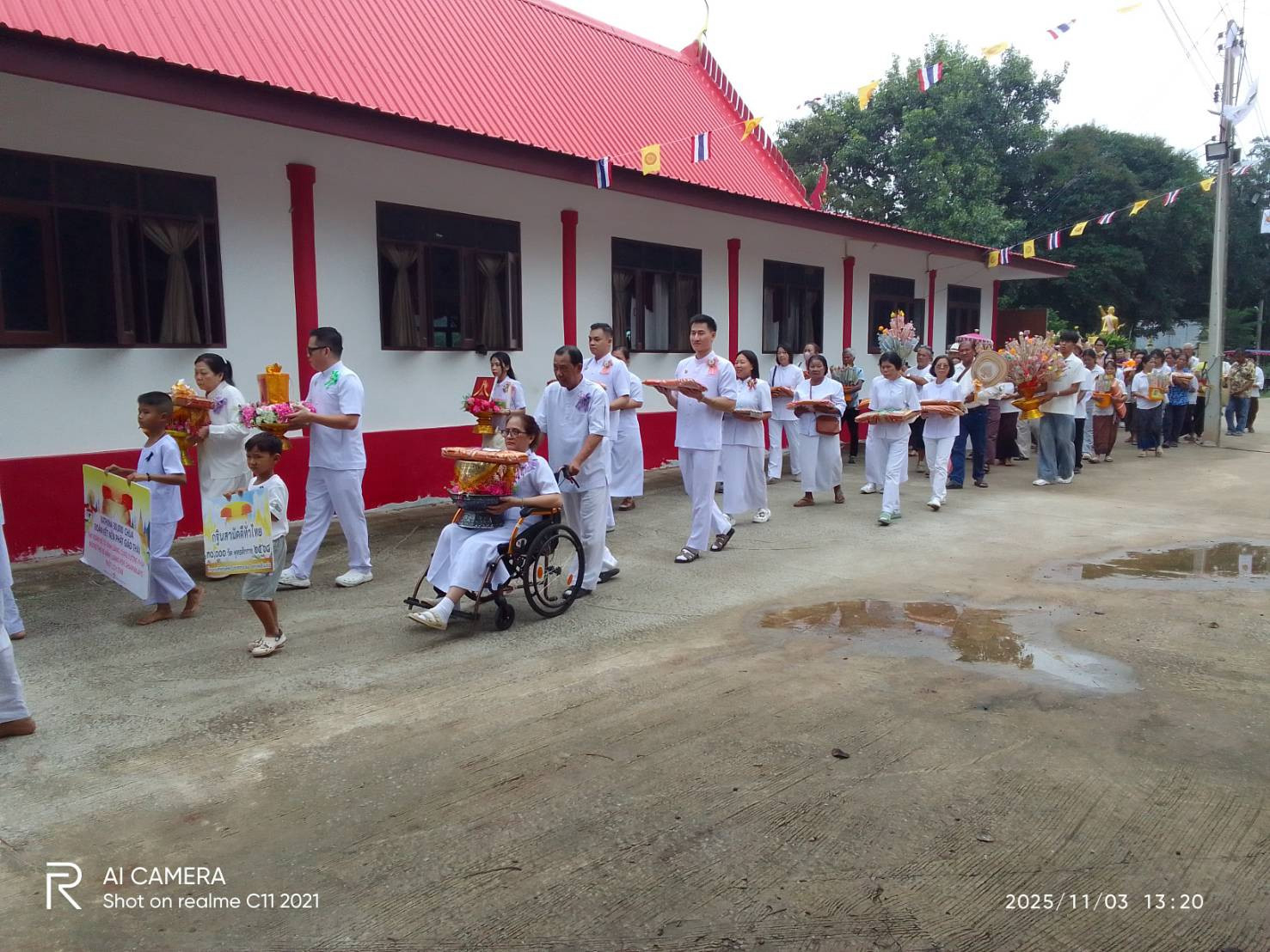 พิธีทอดกฐินสามัคคีทั่วไทย 30,000 วัด ณ วัดใหม่พรหมธรรม จ.นครราชสีมา