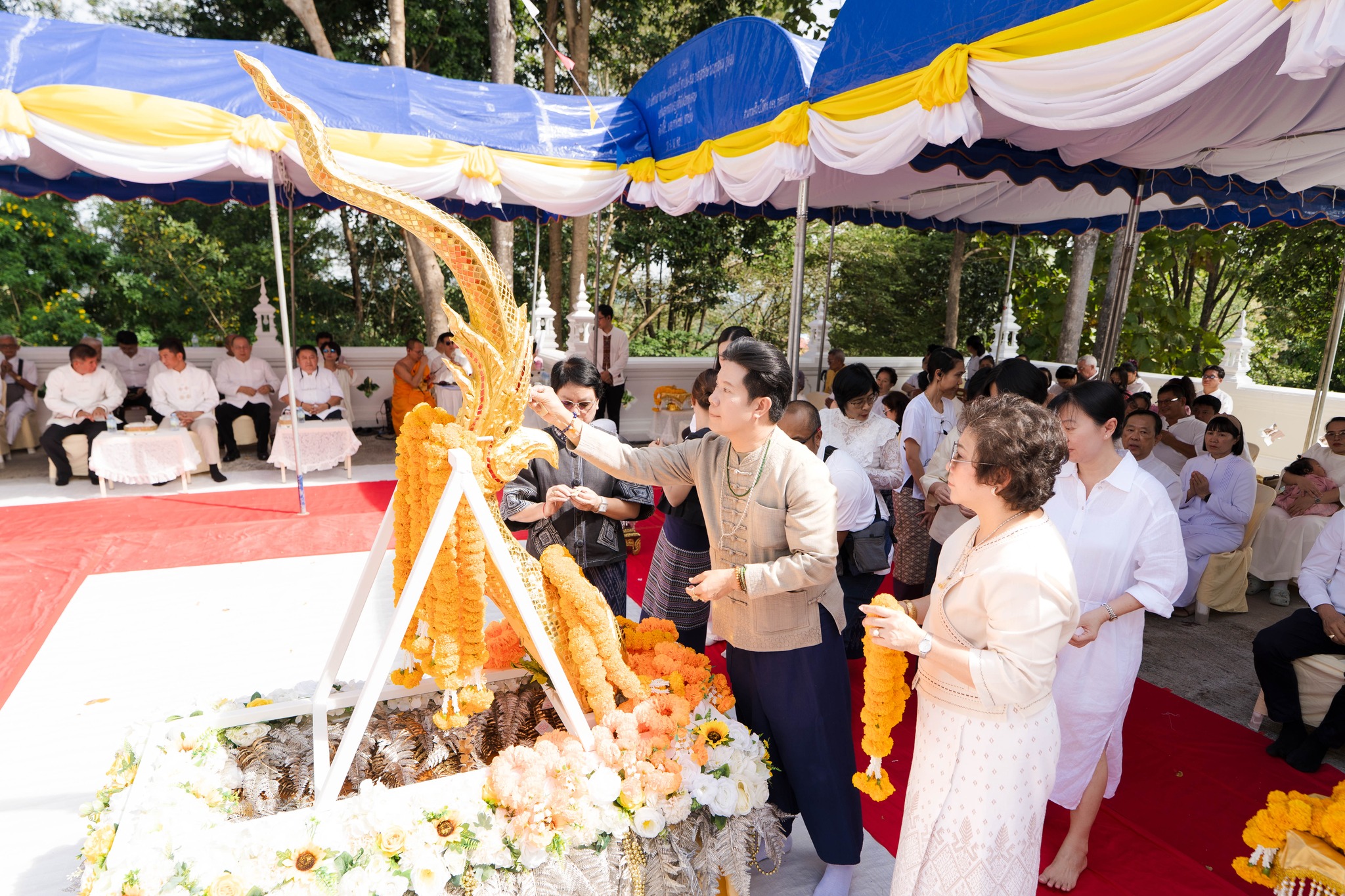 พิธีทอดกฐินสามัคคีทั่วไทย 30,000 วัด ณ วัดพระธาตุสามดวง จ.เชียงราย