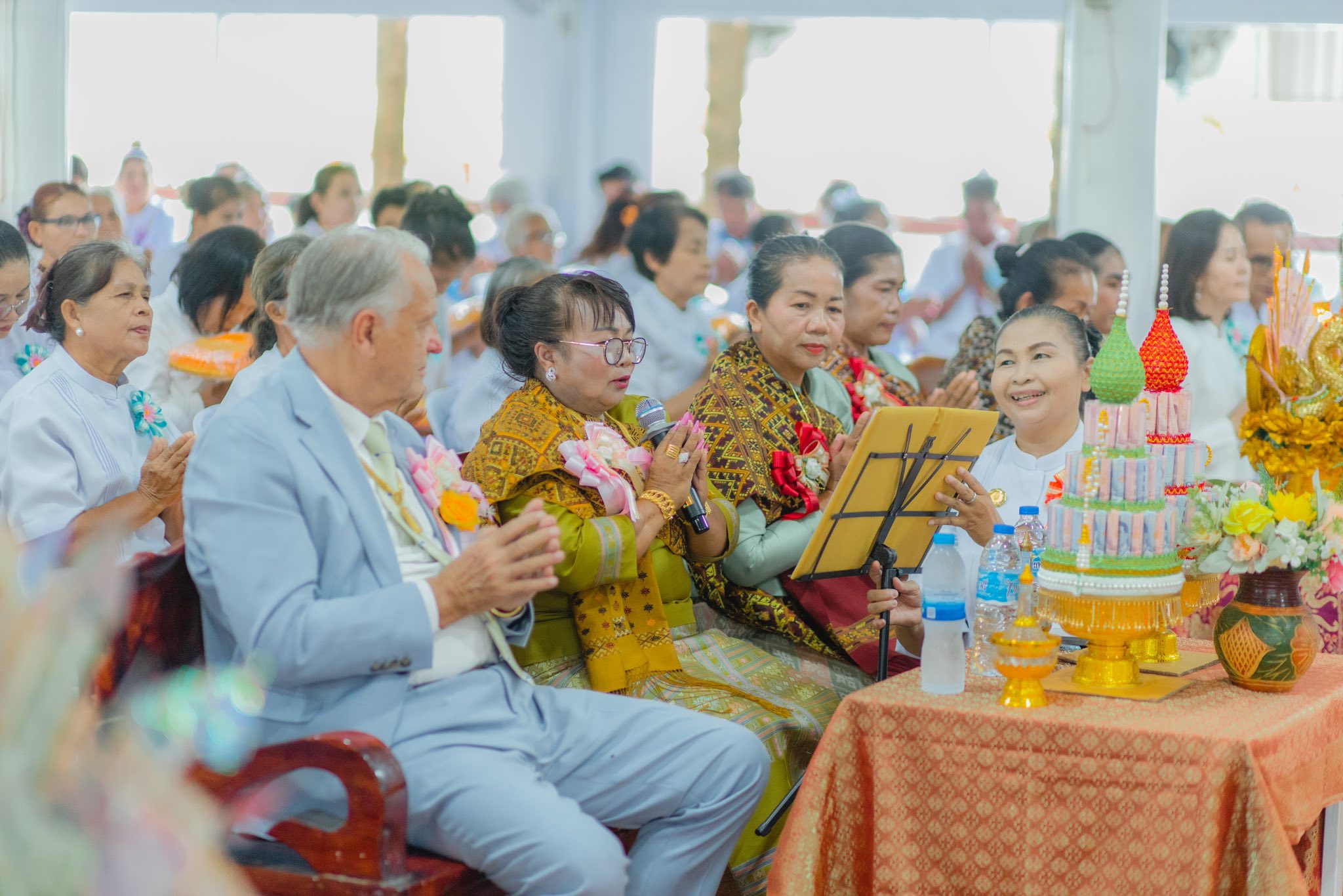 วัดแก้วสำเร็จ (ธุดงคสถานห้วยเม็ก) จัดพิธีทอดกฐินสามัคคี เพื่อสร้างอุโบสถและสร้างทุกสิ่ง