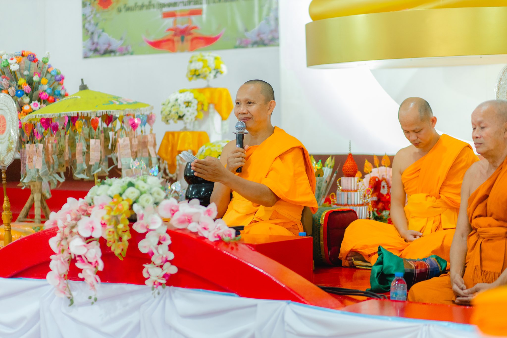 วัดแก้วสำเร็จ (ธุดงคสถานห้วยเม็ก) จัดพิธีทอดกฐินสามัคคี เพื่อสร้างอุโบสถและสร้างทุกสิ่ง