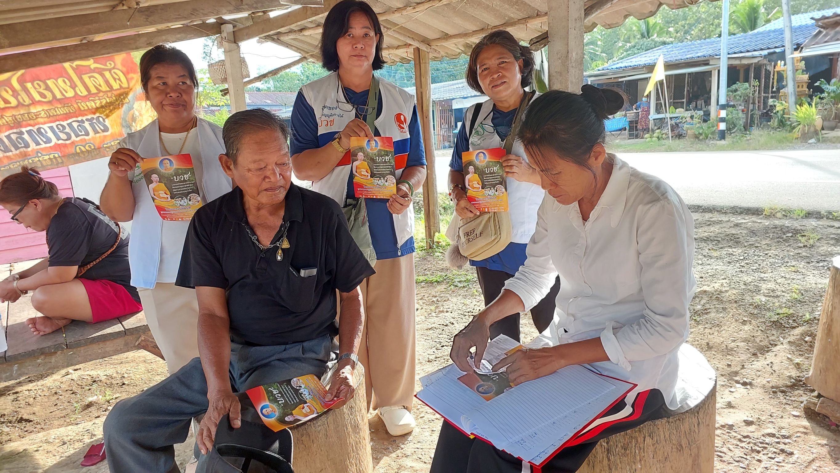 บรรยากาศชวนบวชบูชาธรรมมหาปูชนียาจารย์ จังหวัดจันทบุรี