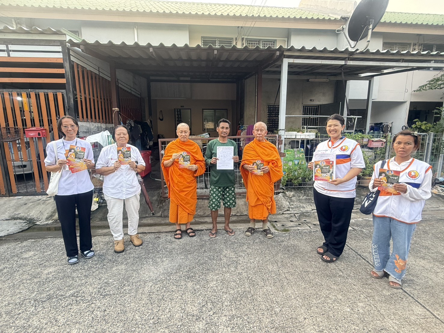 บรรยากาศชวนบวชบูชาธรรมมหาปูชนียาจารย์ จังหวัดปทุมธานี