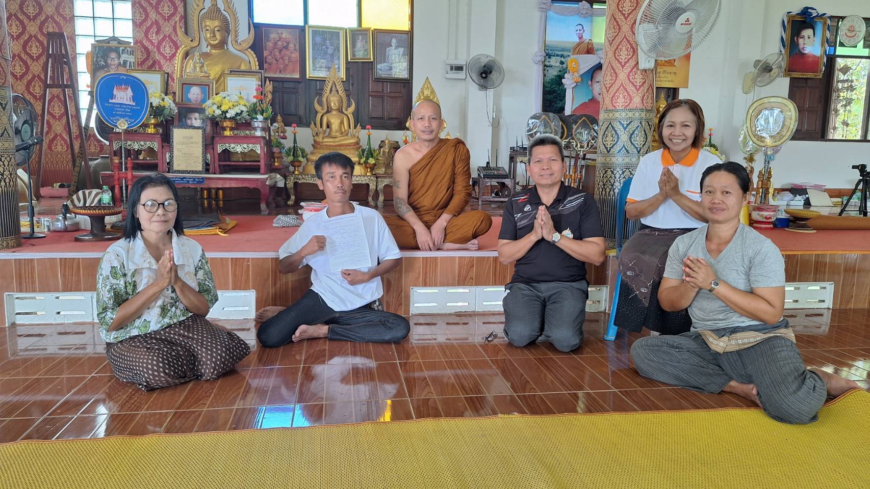 บรรยากาศชวนบวชบูชาธรรมมหาปูชนียาจารย์ จ.อุดรธานี