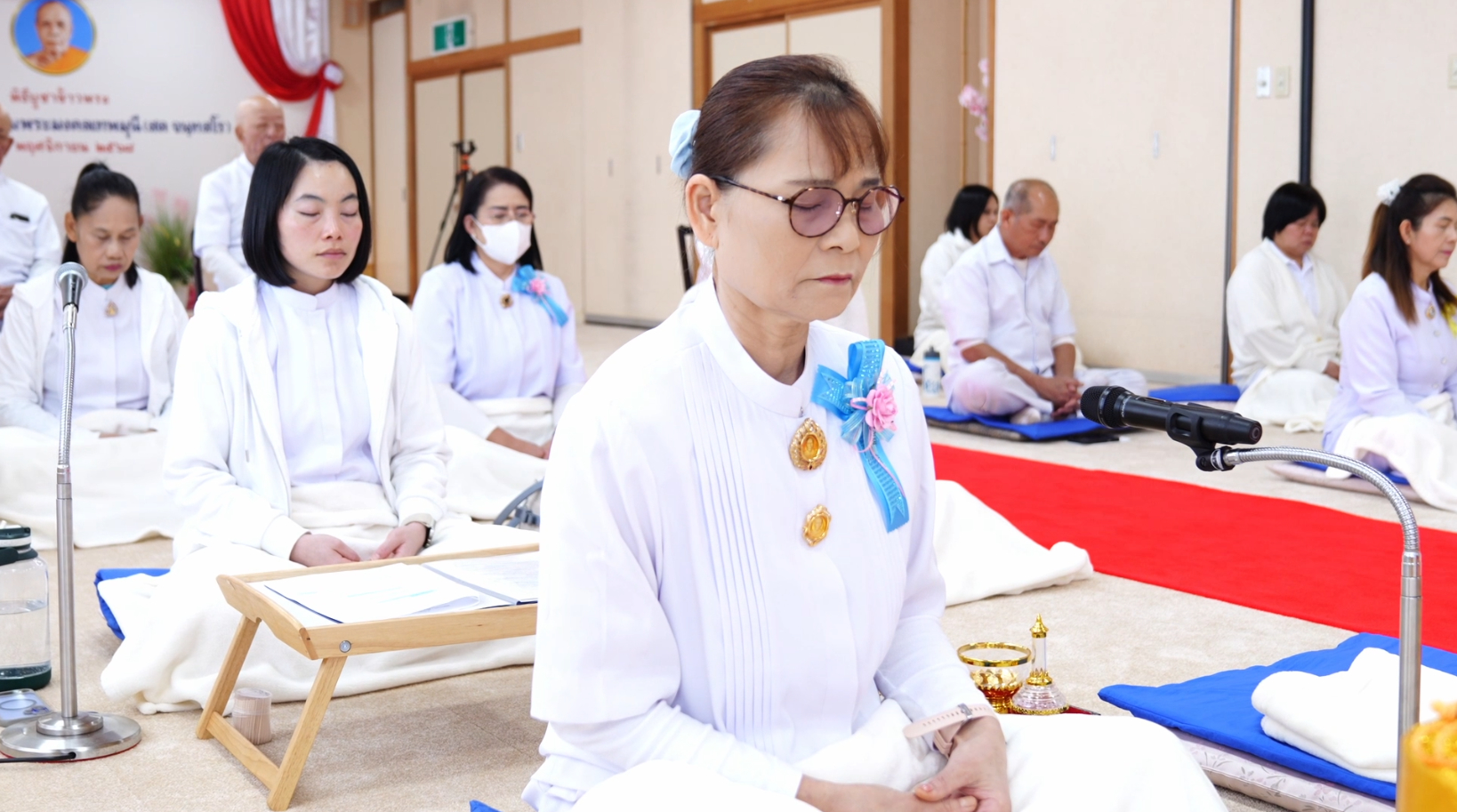 วัดพระธรรมกายนางาโน่ จัดงานบุญบูชาข้าวพระ