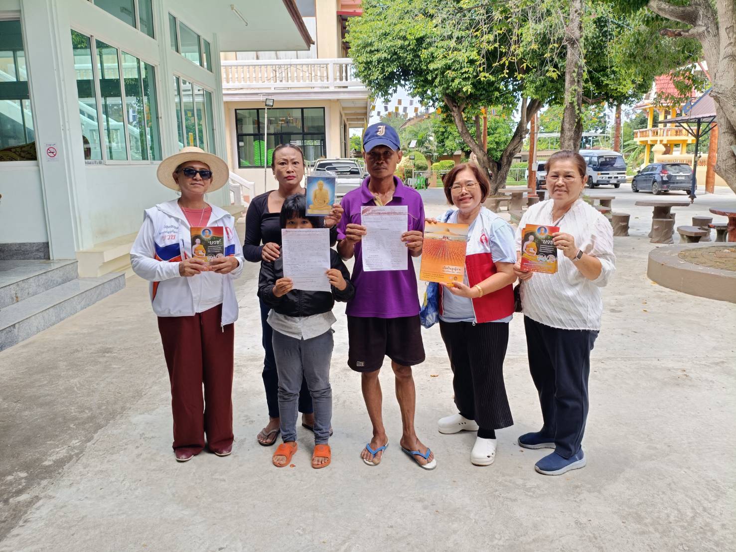 บรรยากาศชวนบวชบูชาธรรมมหาปูชนียาจารย์ จังหวัดนครปฐม