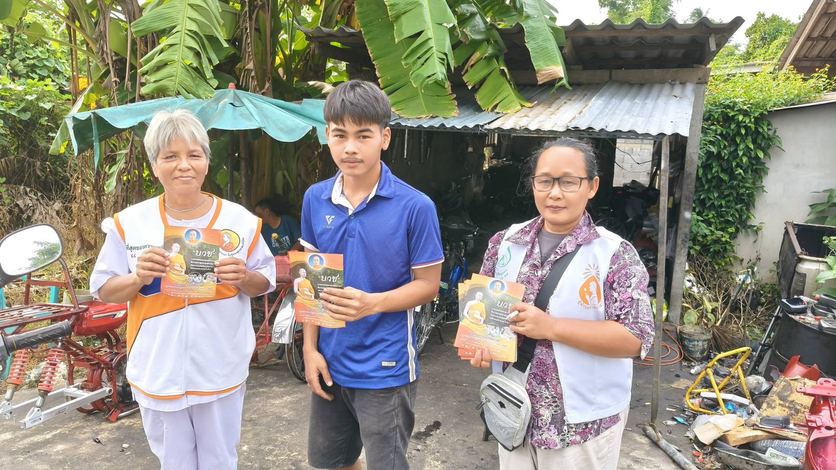 บรรยากาศชวนบวชบูชาธรรมมหาปูชนียาจารย์ จังหวัดราชบุรี