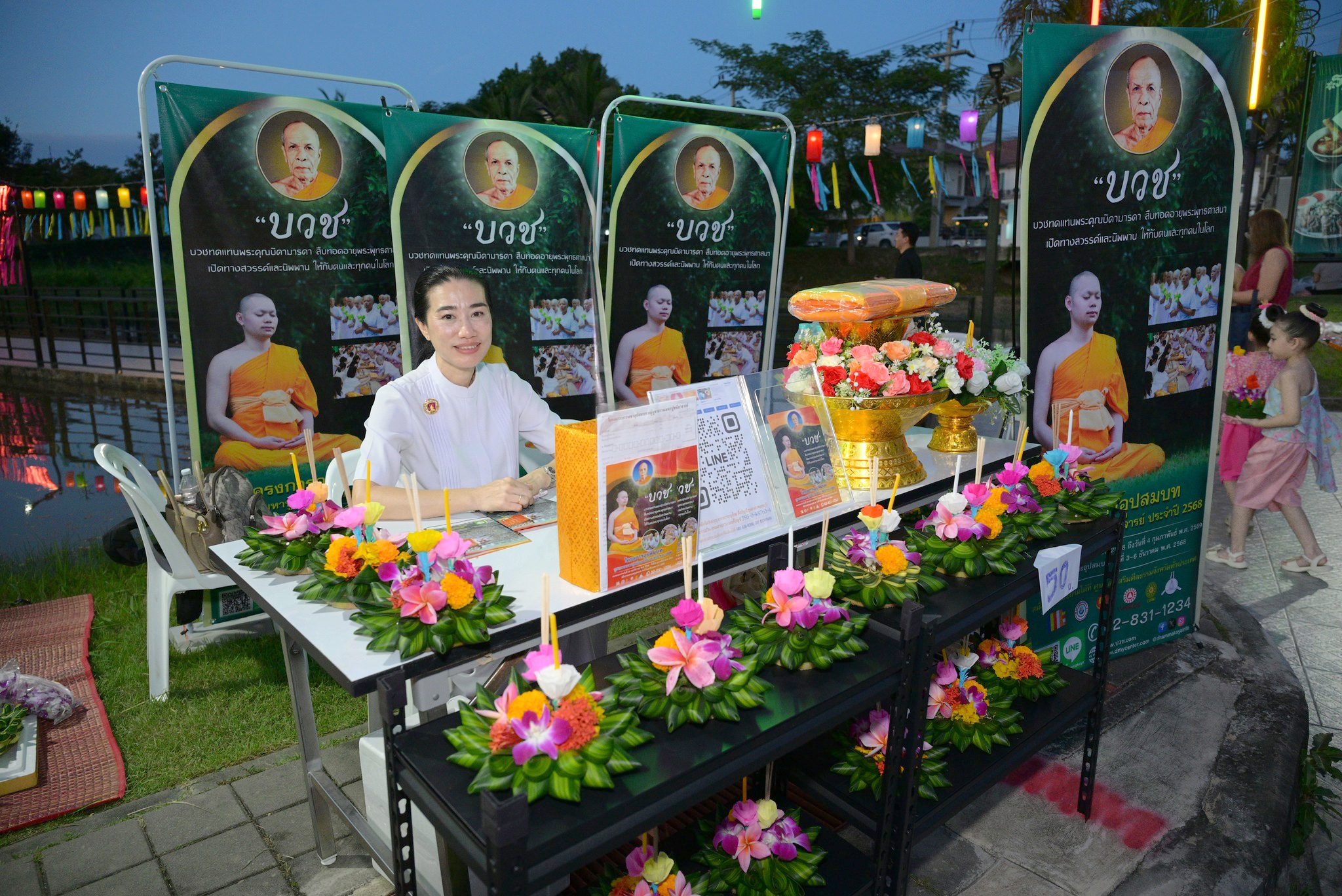 บรรยากาศชวนบวชบูชาธรรมมหาปูชนียาจารย์ จังหวัดชลบุรี