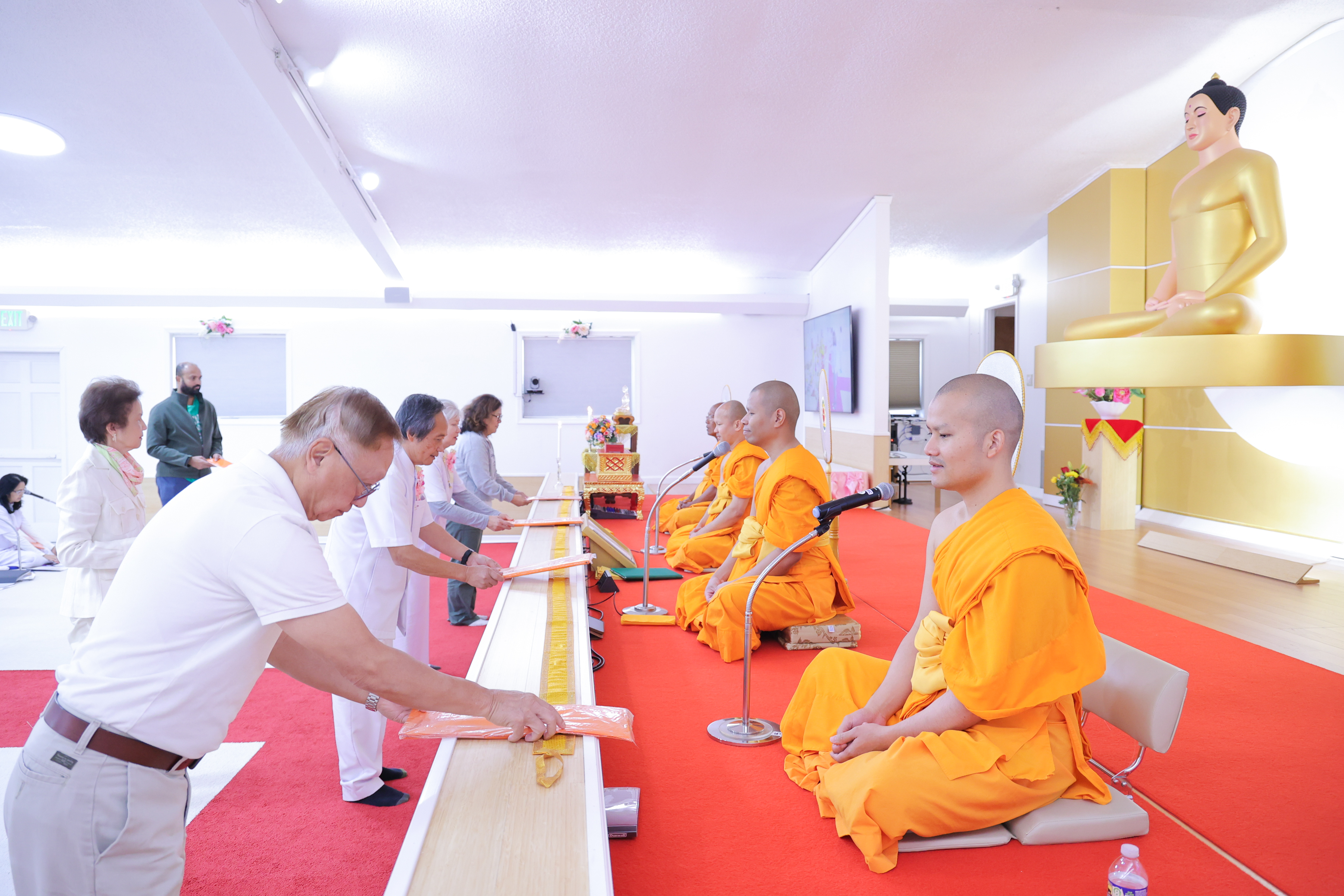 วัดพระธรรมกายจอร์เจีย จัดพิธีบุพเปตพลี