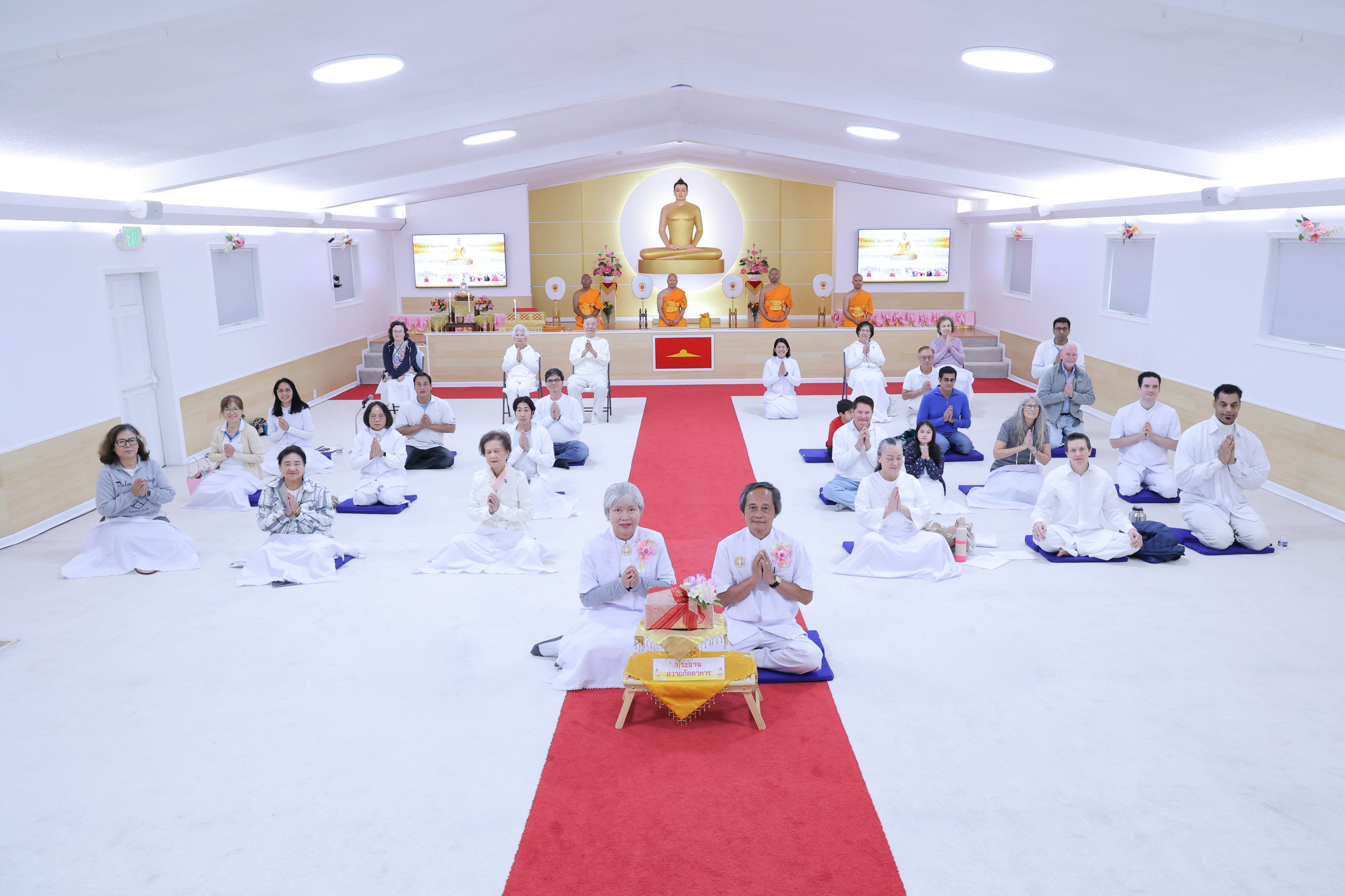 วัดพระธรรมกายจอร์เจีย จัดพิธีบุพเปตพลี