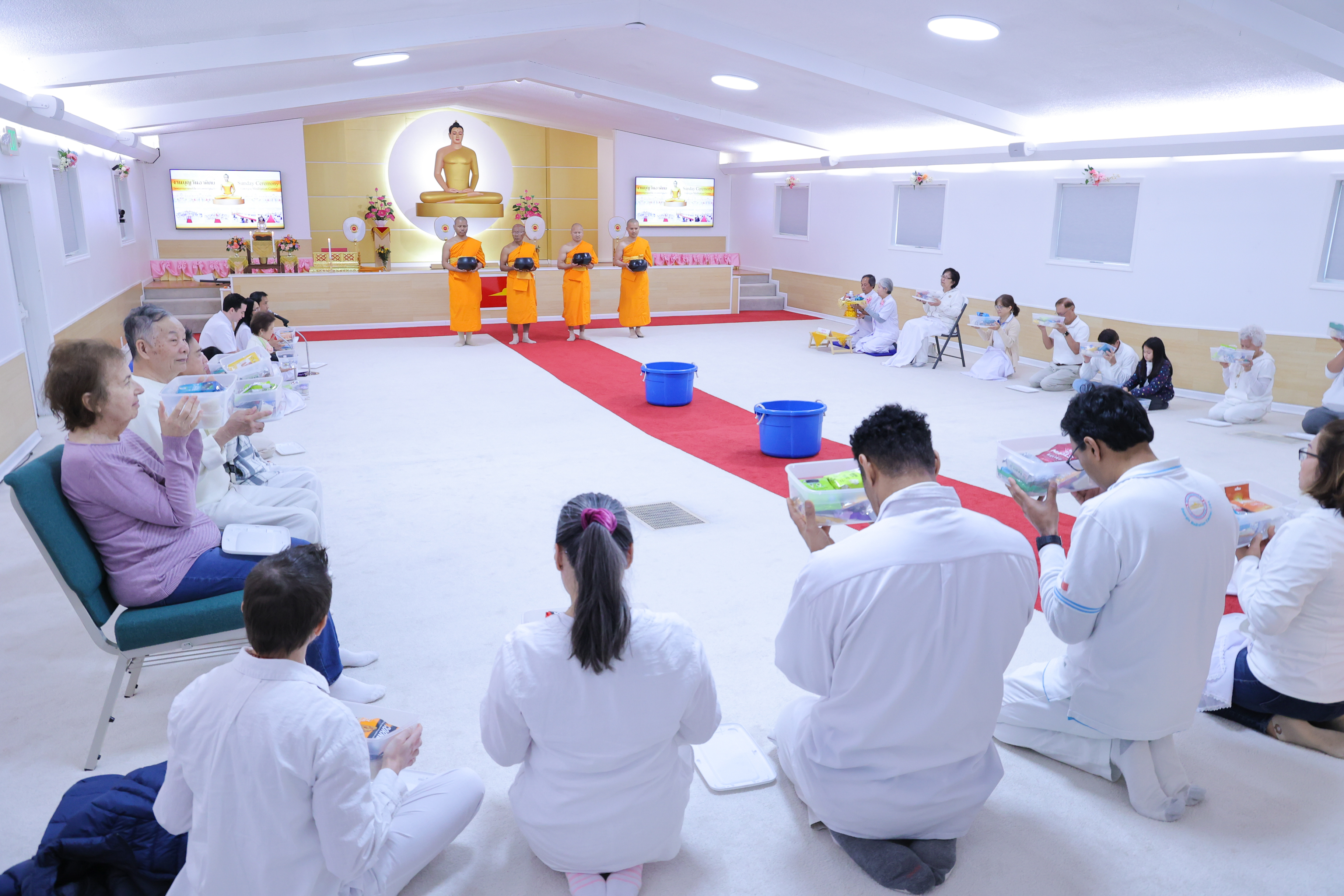 วัดพระธรรมกายจอร์เจีย จัดพิธีบุพเปตพลี