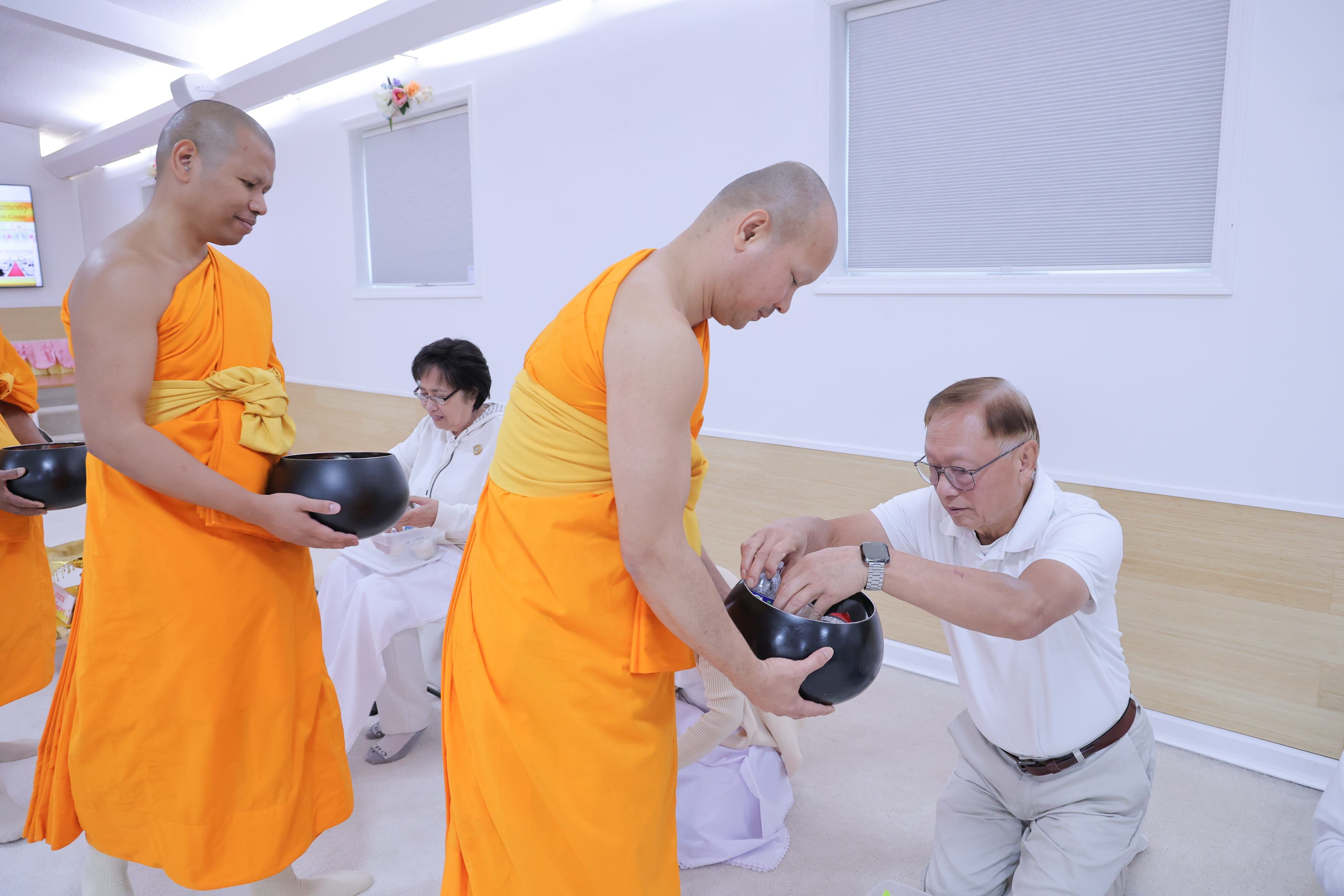 วัดพระธรรมกายจอร์เจีย จัดพิธีบุพเปตพลี