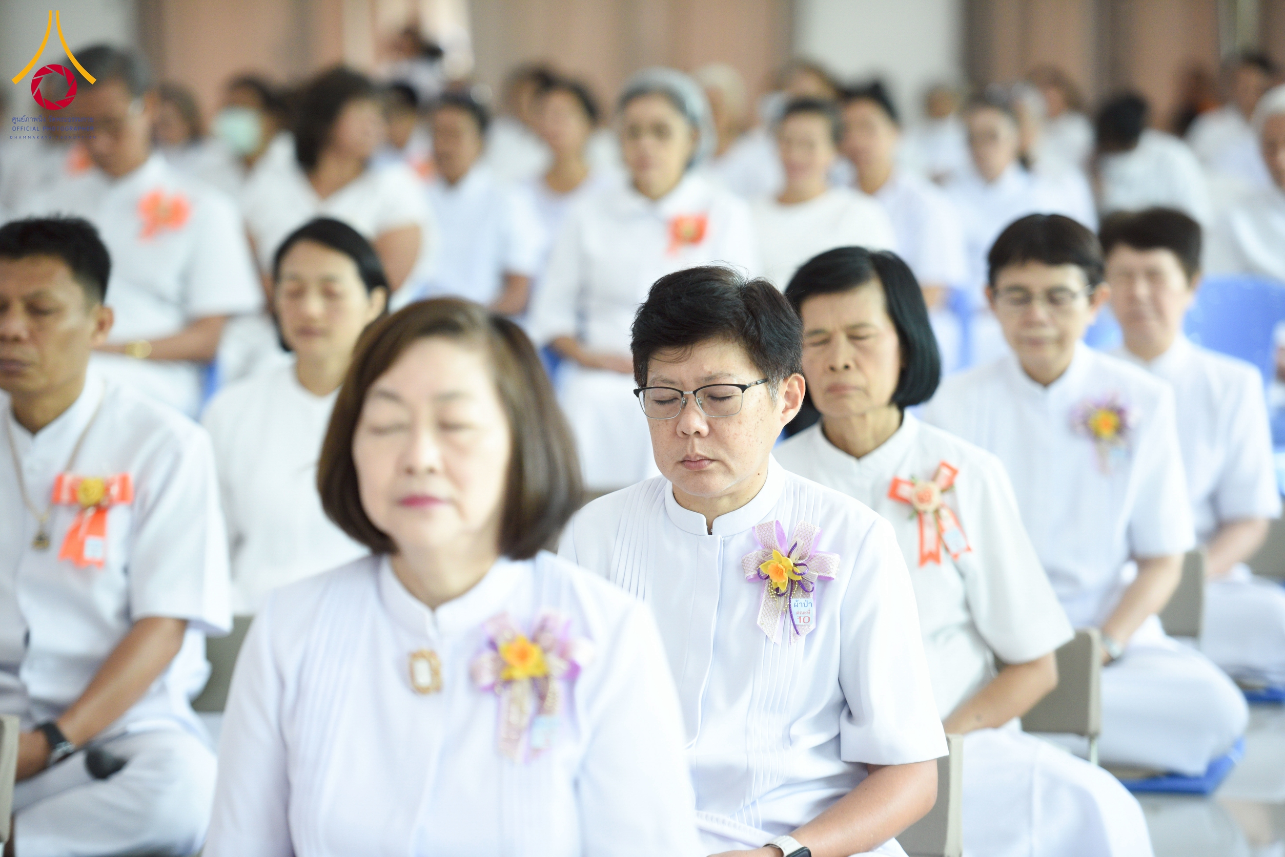 พิธีทอดผ้าป่าสร้างองค์พระเจดีย์ เพื่อสร้างสันติภาพโลก ณ ศูนย์ปฏิบัติธรรมสระบุรี