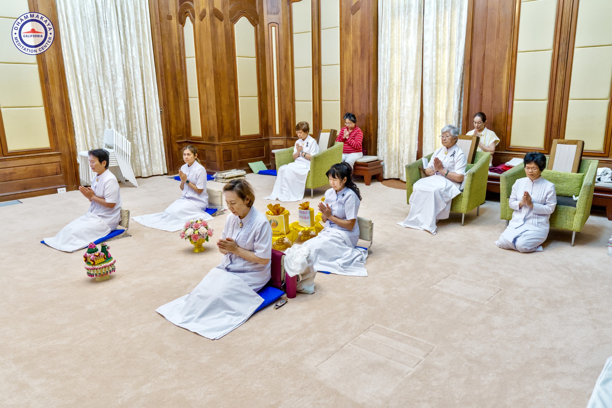 วัดพระธรรมกายแคลิฟอร์เนีย จัดปฏิบัติธรรมพิเศษ 3 วัน
