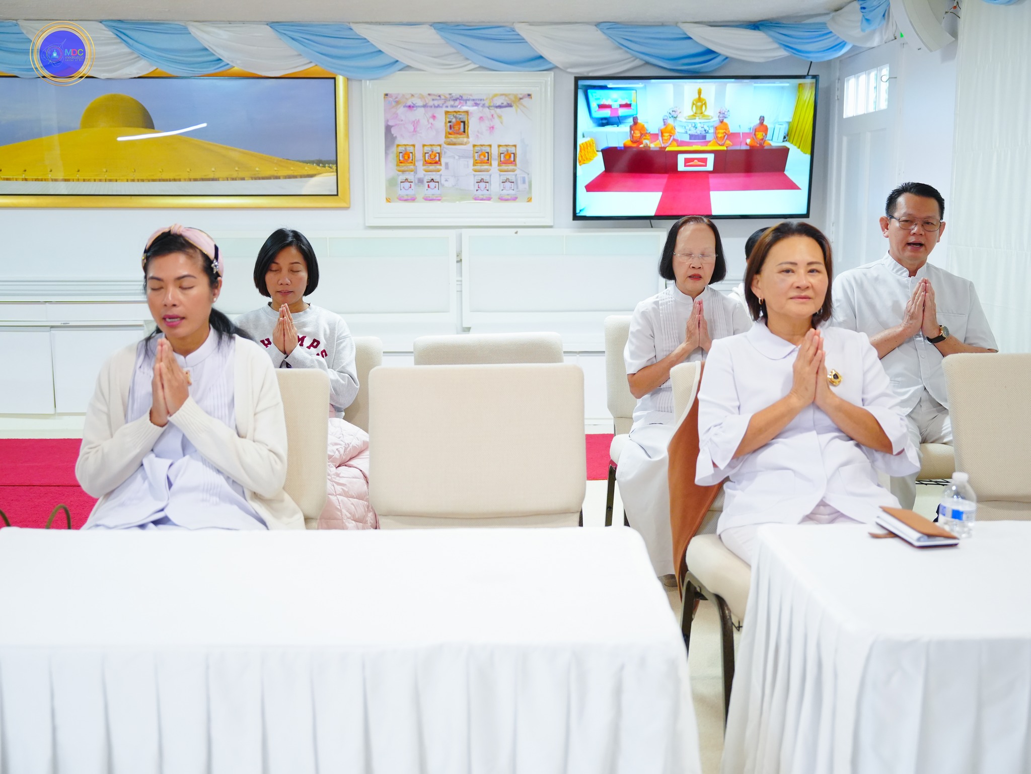 วัดพระธรรมกายดีซี จัดงานบุญวันอาทิตย์