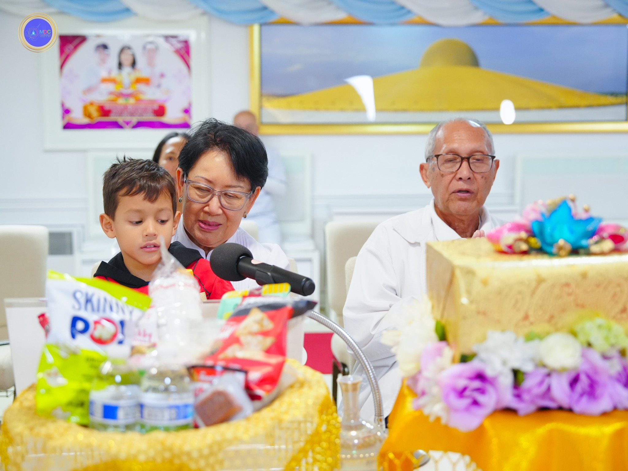 วัดพระธรรมกายดีซี จัดงานบุญวันอาทิตย์