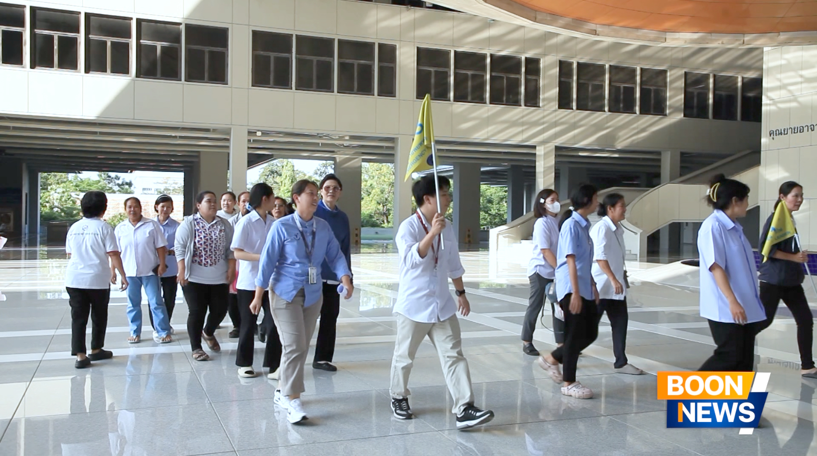 กองอาคาร 100 ปี วัดพระธรรมกาย จัดอบรมซ้อมอพยพหนีไฟ ประจำปี 2568